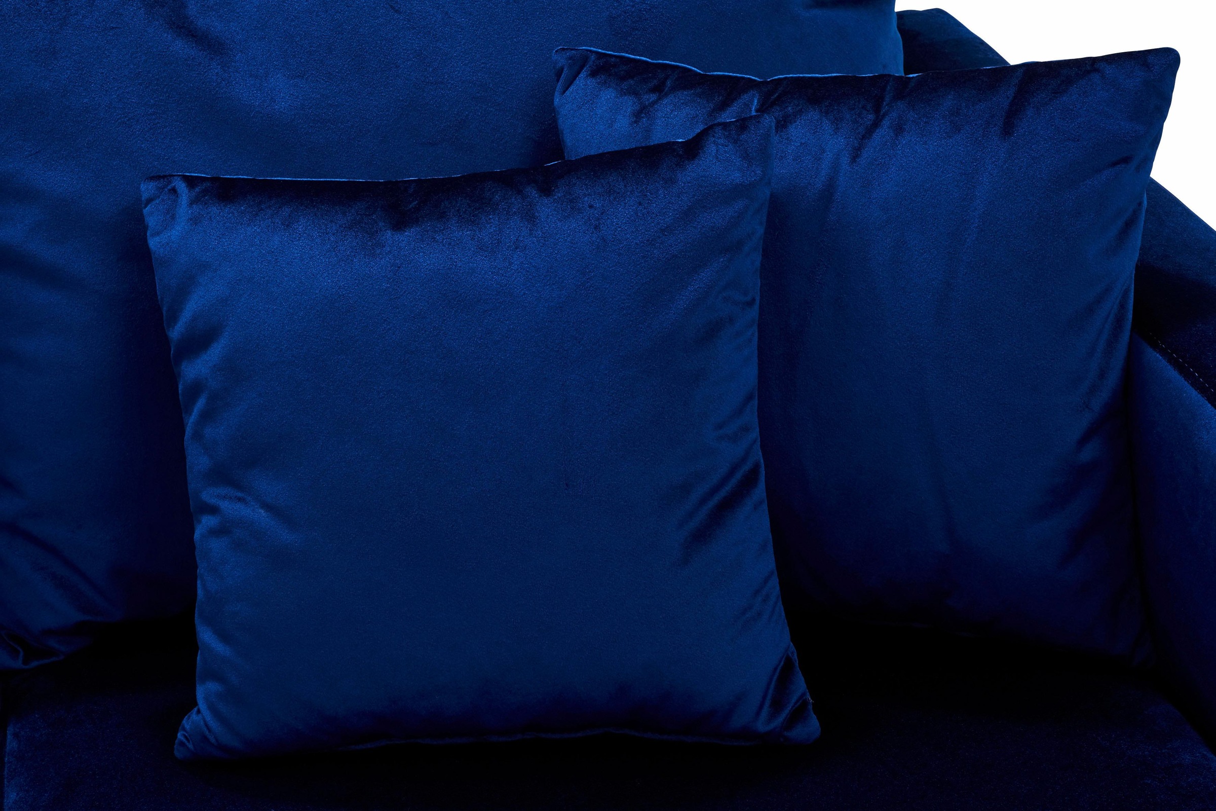 Guido Maria Kretschmer Home&Living Ecksofa »Renesse L-Form«, lose Kissen, Keder an Sitzkissen