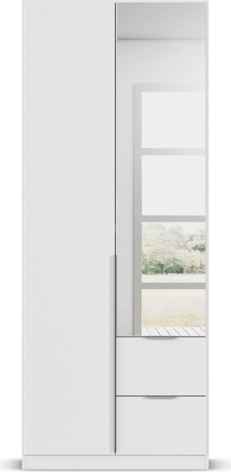 rauch Drehtürenschrank »Kleiderschrank Schrank Garderobe AGORDO mit Dekor- oder Hochglanzfront«, (in zwei Griff-Farben, Breiten 91-360 cm), mit Außenschubkästen, in 7 Breiten und 2 Höhen MADE IN GERMANY