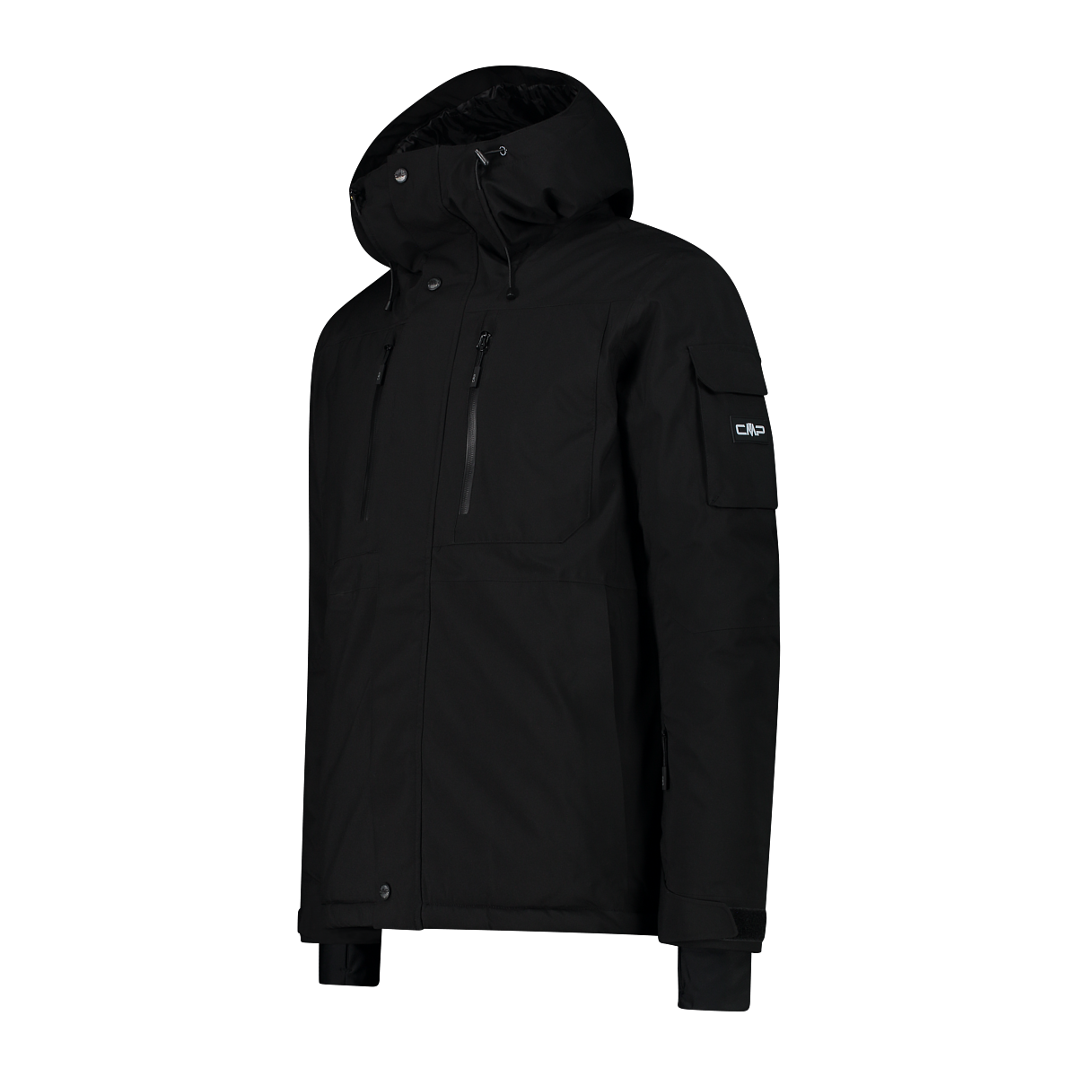 CMP Winterjacke mit Kapuze wind- und wasserabweisend, mit Kunstfaserpolsterung