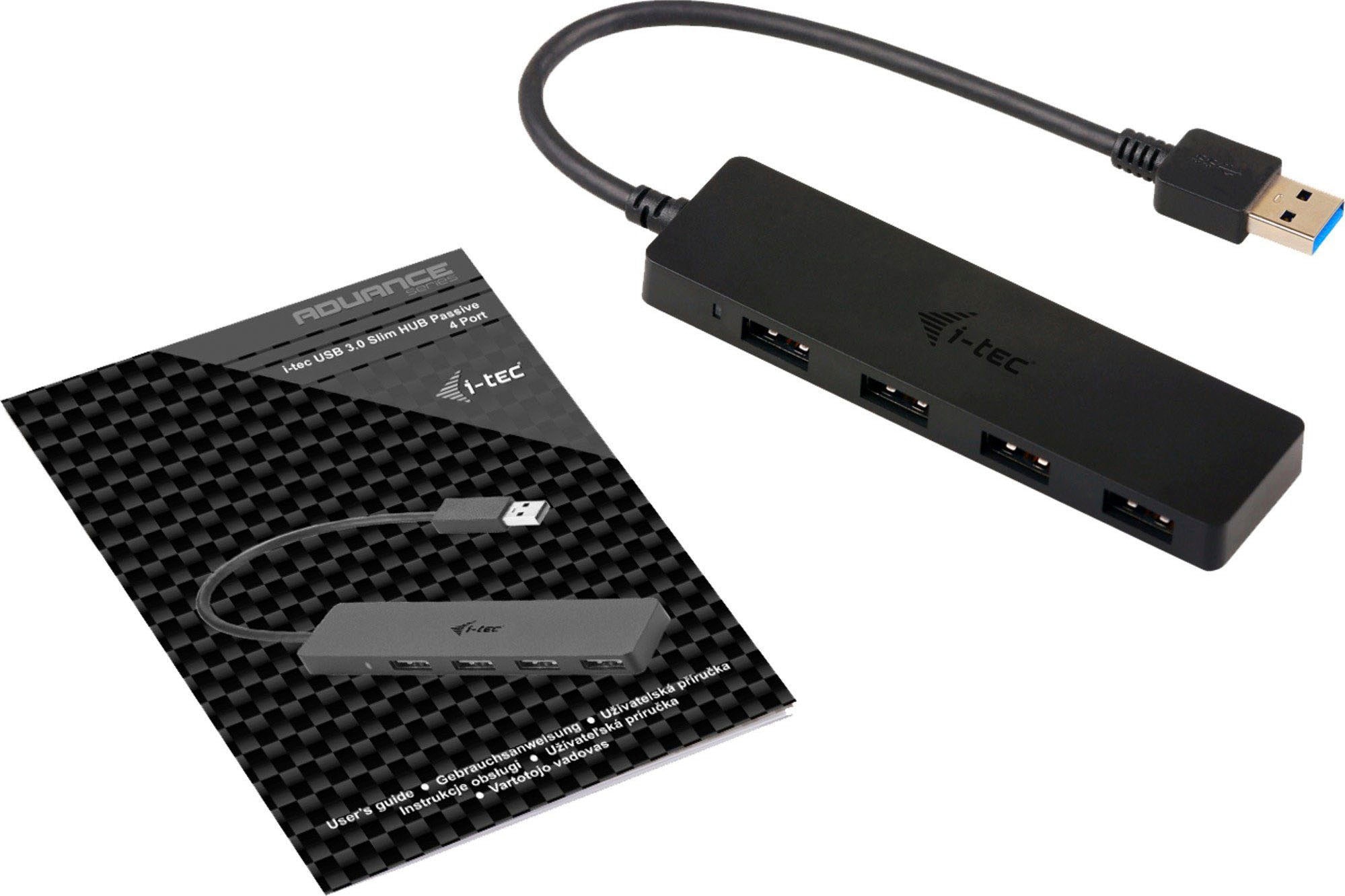 I-TEC USB-Verteiler »USB 3.0 Slim Passive HUB 4 Port«