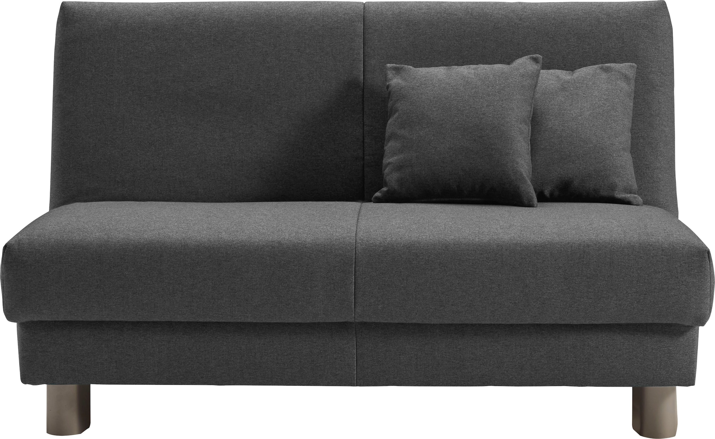 ell + ell Schlafsofa »Enny«, Liegefläche Breite 120 oder 140 cm, Liegehöhe 40 cm, Füße alufarben