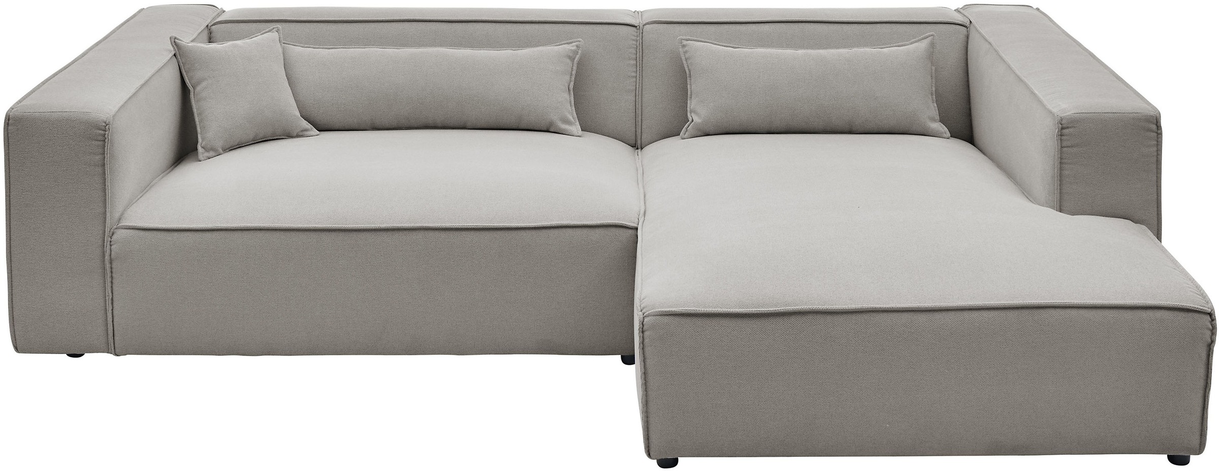 LeGer Home by Lena Gercke Ecksofa »PIARA XXL, Big-Sofa, Cord, Leinenoptik o günstig online kaufen