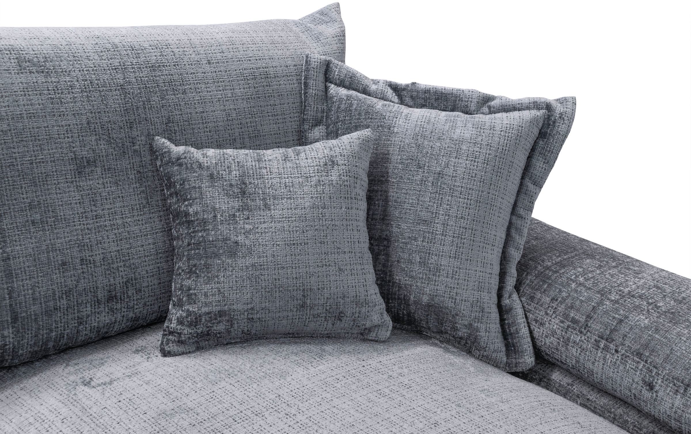 Home affaire Ecksofa »Soft&Cosy XL L-Form - Breite 246 cm«, Mega-Sofa, Cord oder Chenille-Struktur, Federkern-Polsterung
