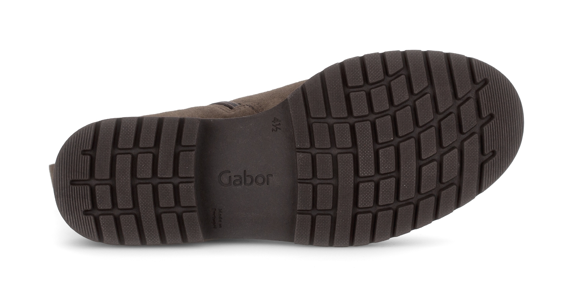 Gabor Chelseaboots »KOS«, Blockabsatz, Stiefelette mit meliertem Stretcheinsatz, in Extraweite K