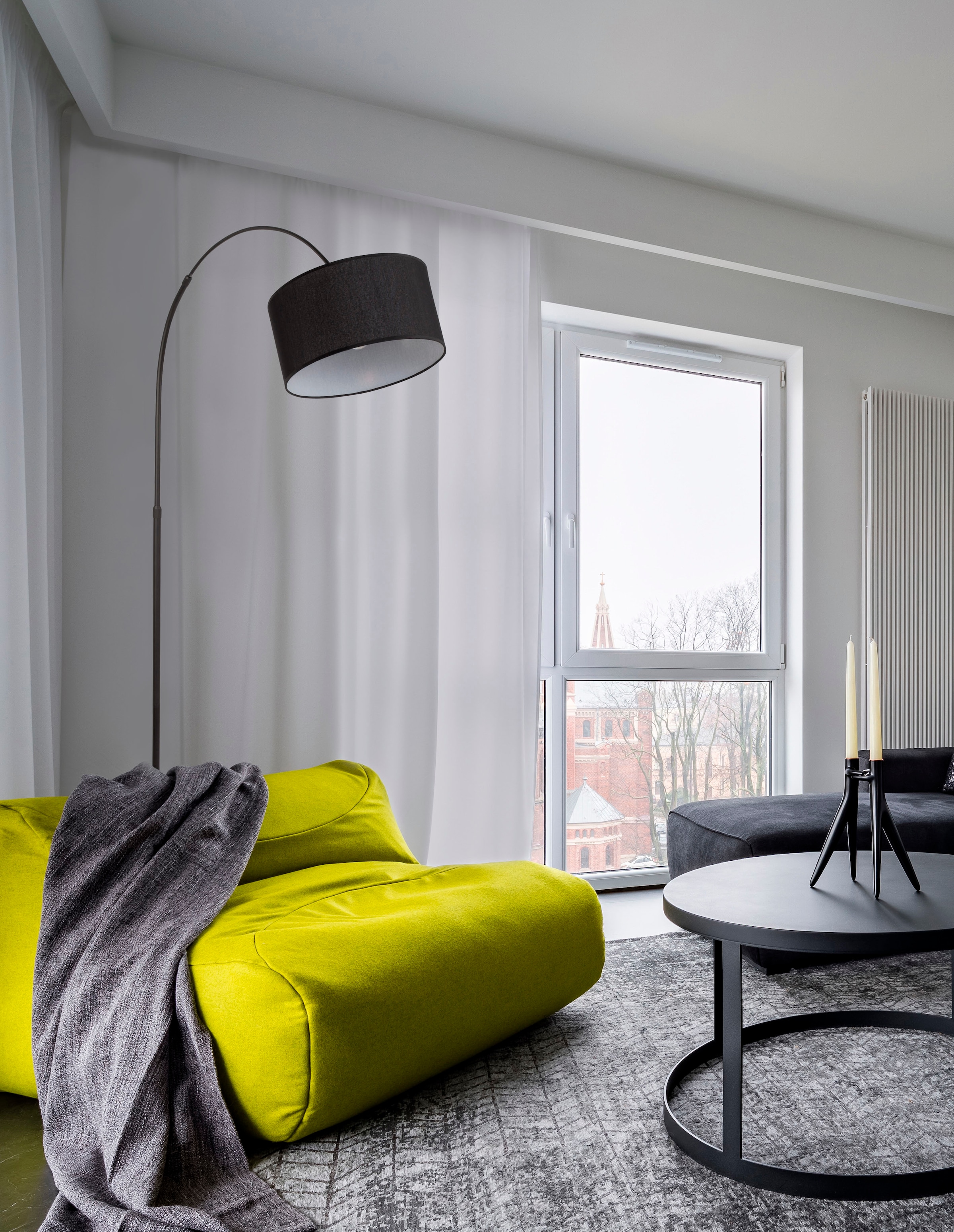 Nova Luce Bogenlampe »SAMA« E27 1 Stk.