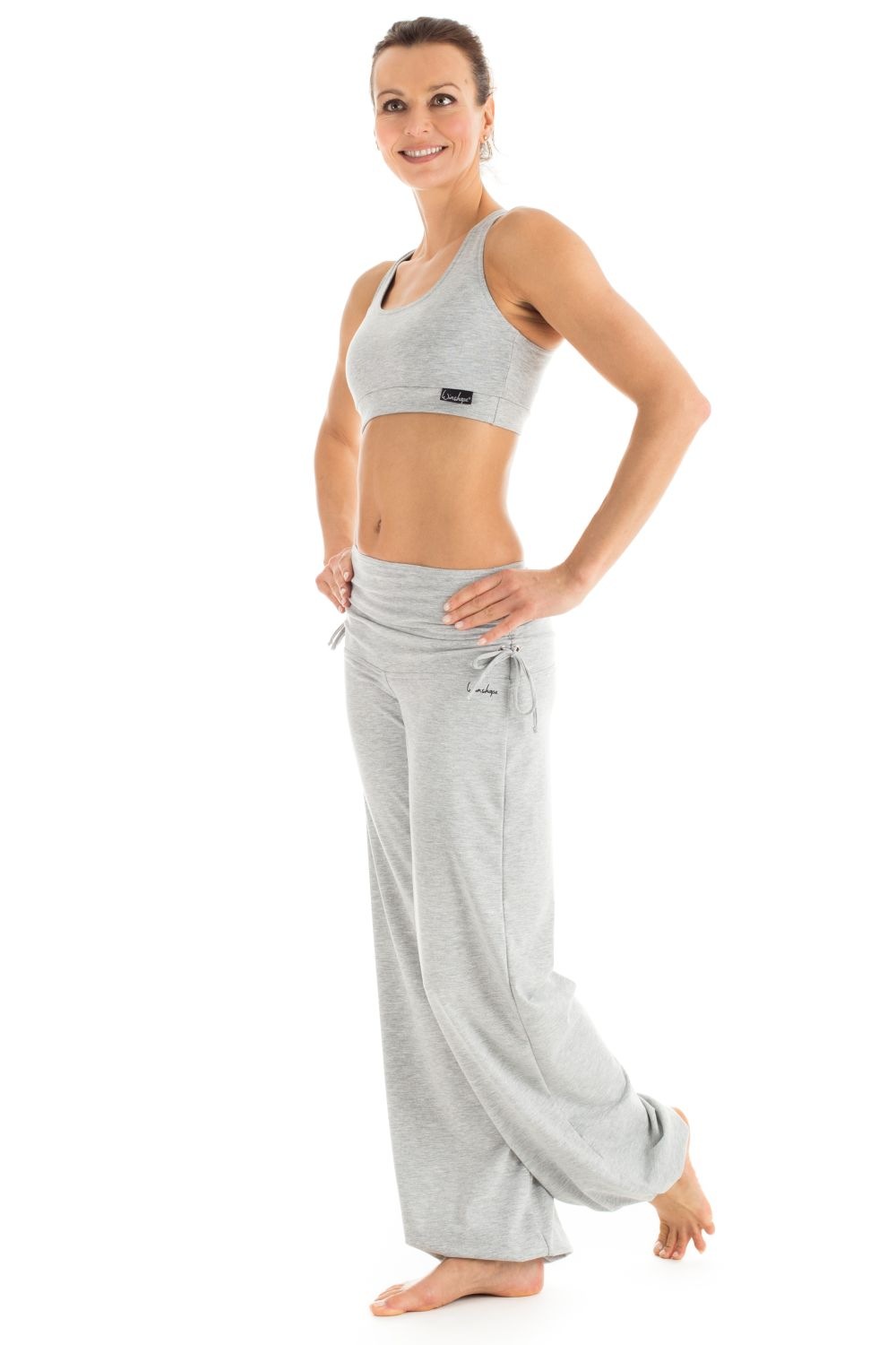 Winshape Sporthose »WH1«  mit seitlicher Raffung