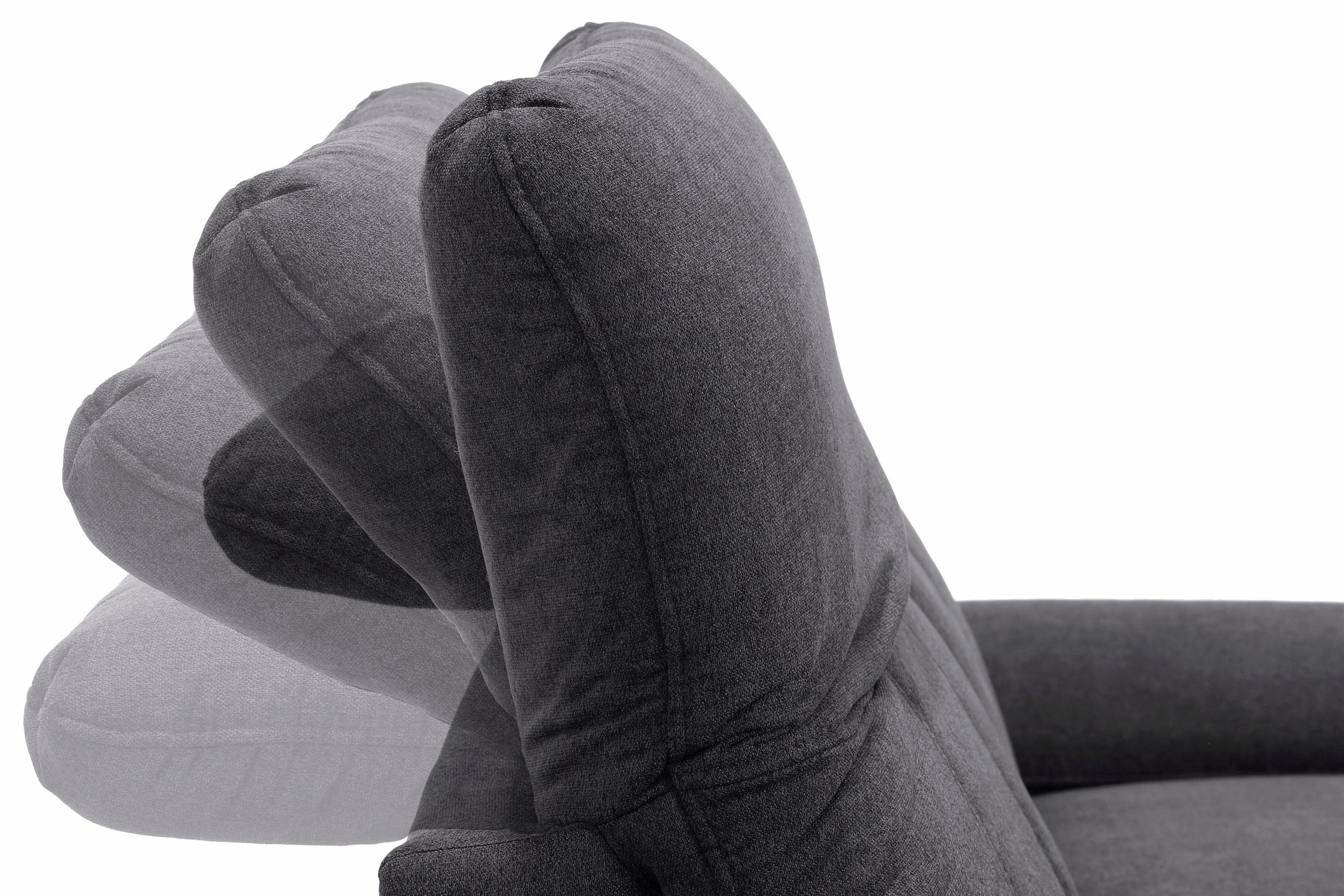 Home affaire 2,5-Sitzer »Bergamo Multifunktions-Couch, elegant und komfortabel« mit Armlehn-und Rückenfunktion, Federkern