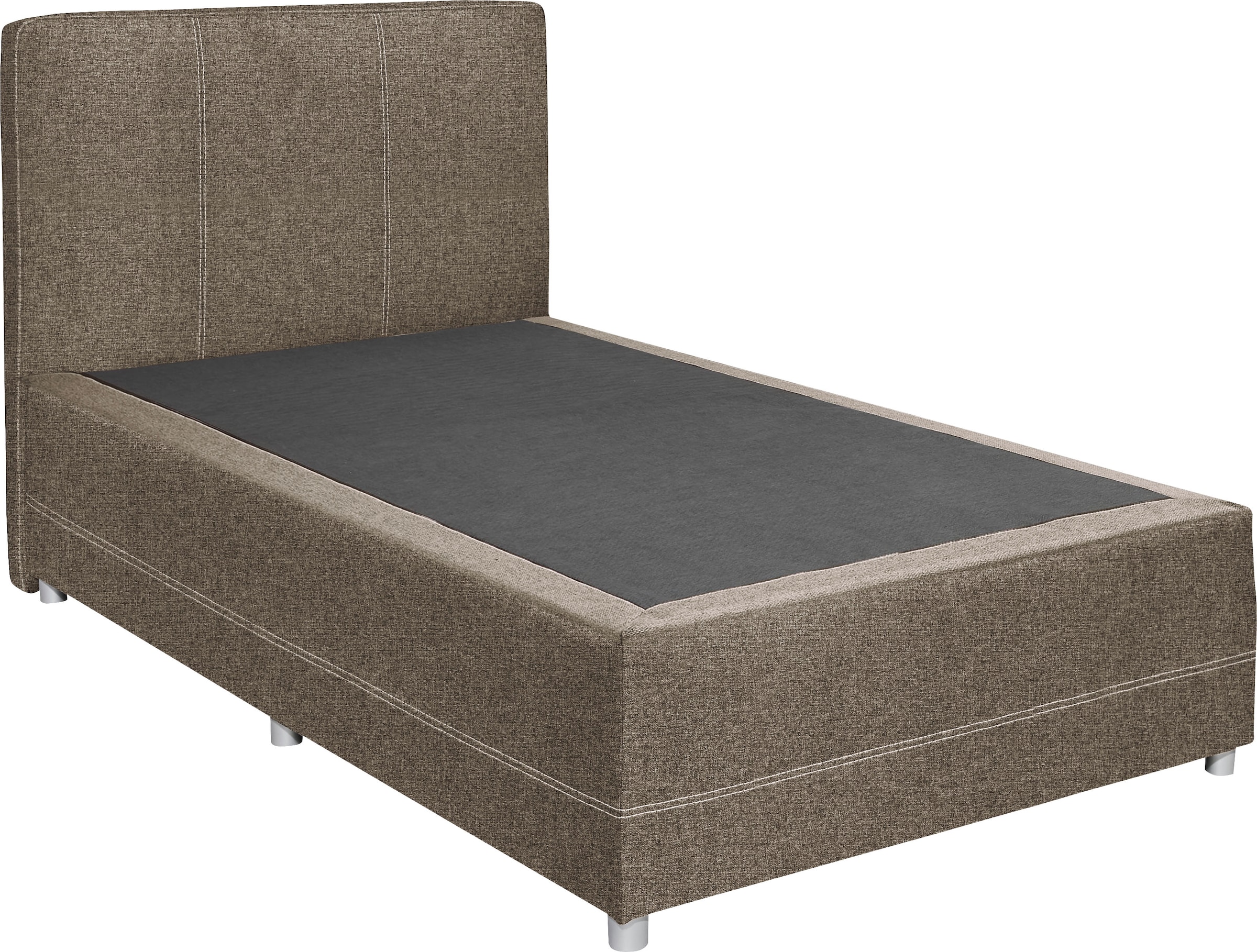 ED EXCITING DESIGN Boxspringbett »Luanda«, wahlweise mit Matratze und Toppe günstig online kaufen