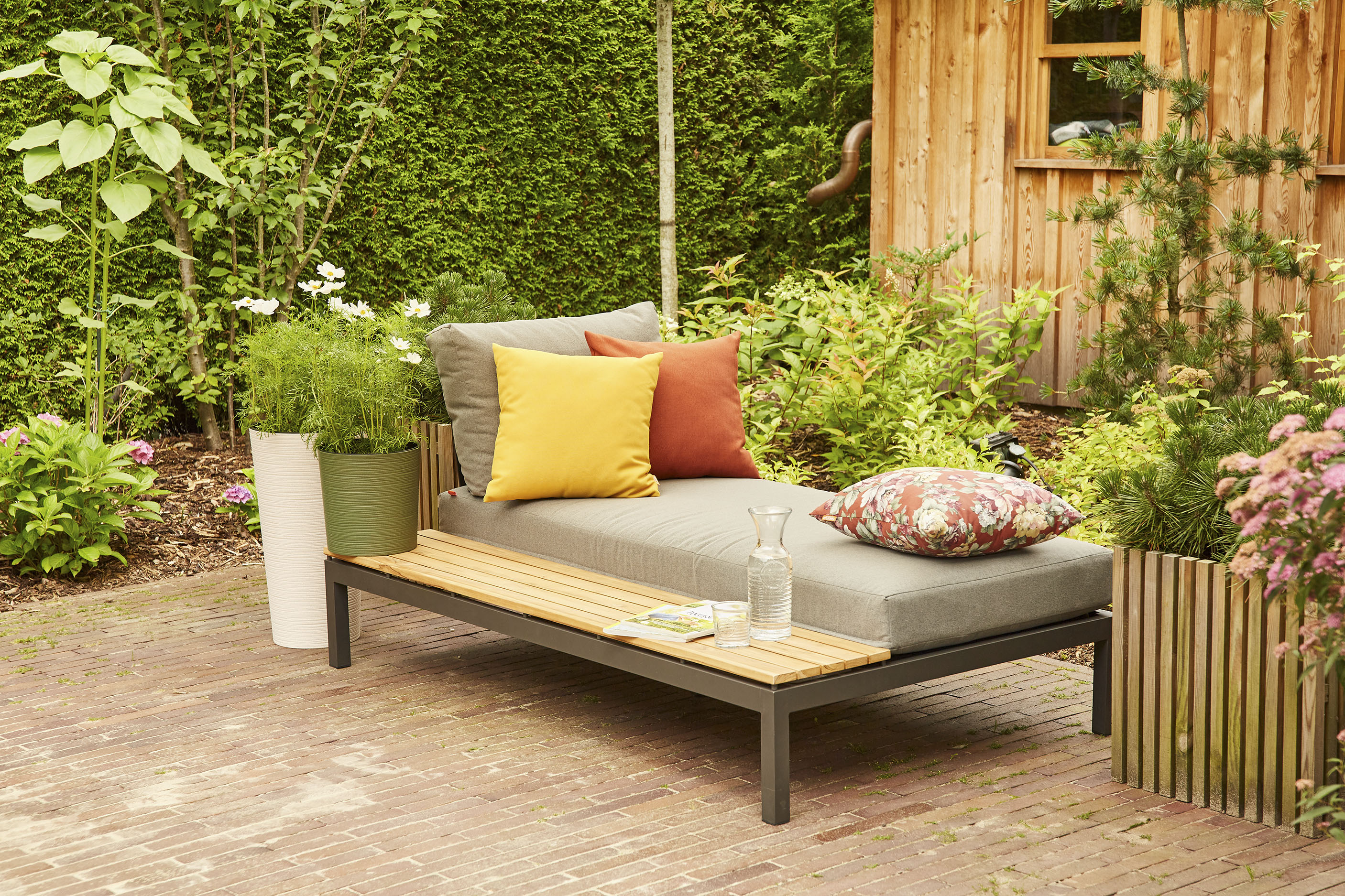 Garden Pleasure auf mit CARLO«, Raten »MONTE ausklappbarem Sonnendach Loungesofa bestellen