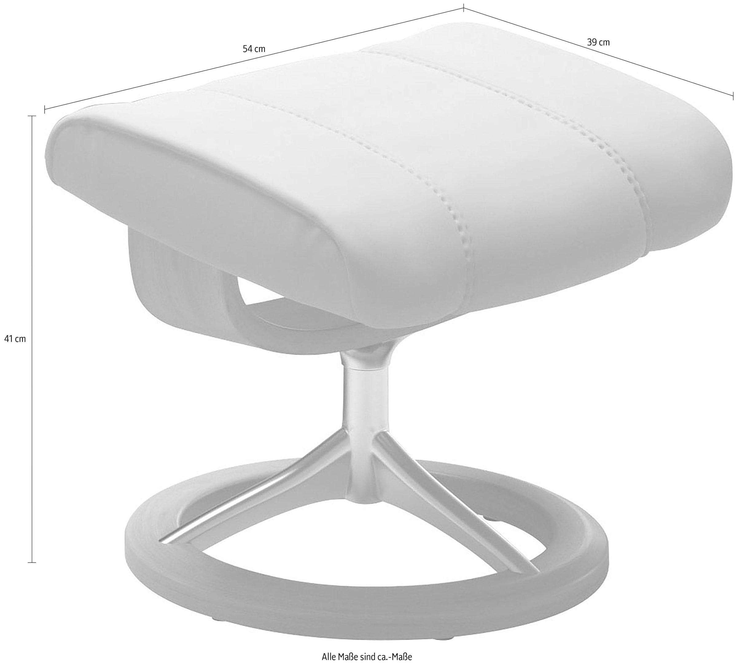 Stressless® Fußhocker »Consul«, mit Signature Base, Gestell Schwarz