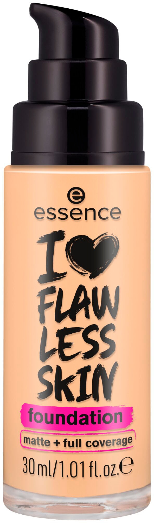 Essence Foundation »I LOVE FLAWLESS SKIN foundation«, (Set, 3 tlg.), mit natürlichem Finish