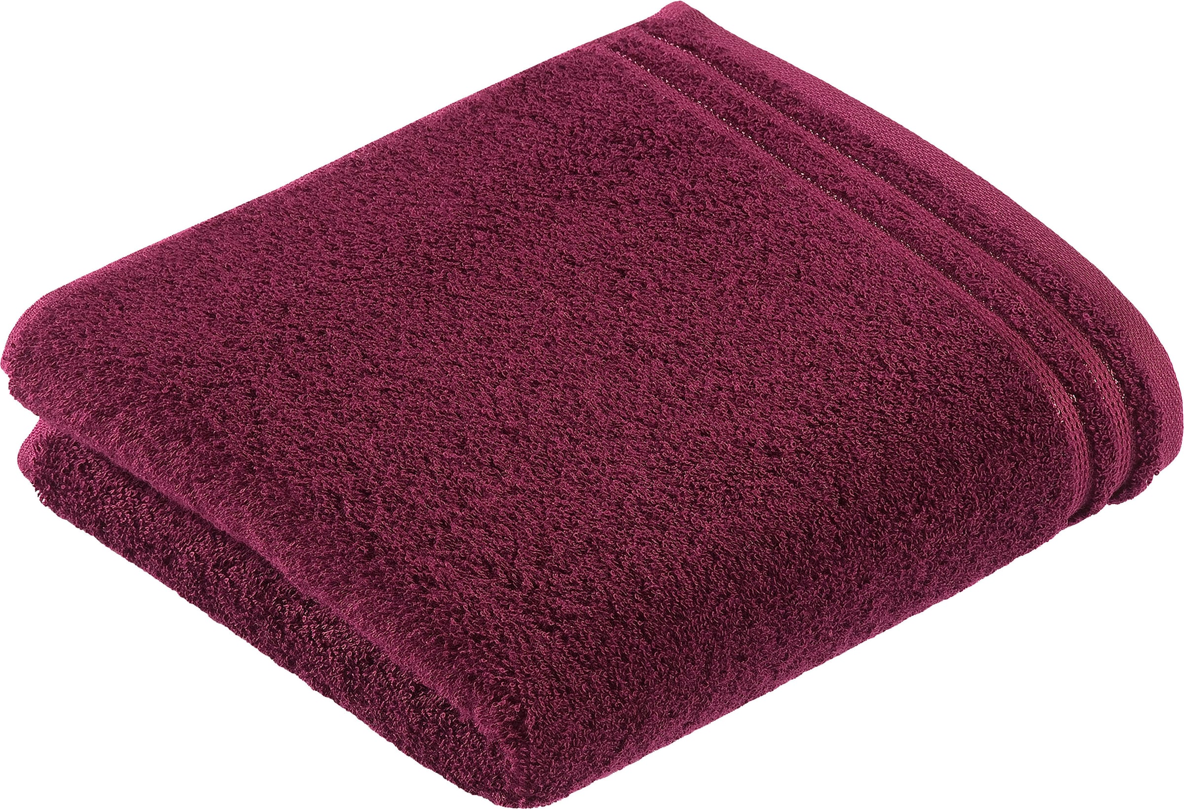 Vossen Badetuch »Calypso Feeling« mit schmaler Bordüre, aus 100% hochwerter günstig online kaufen