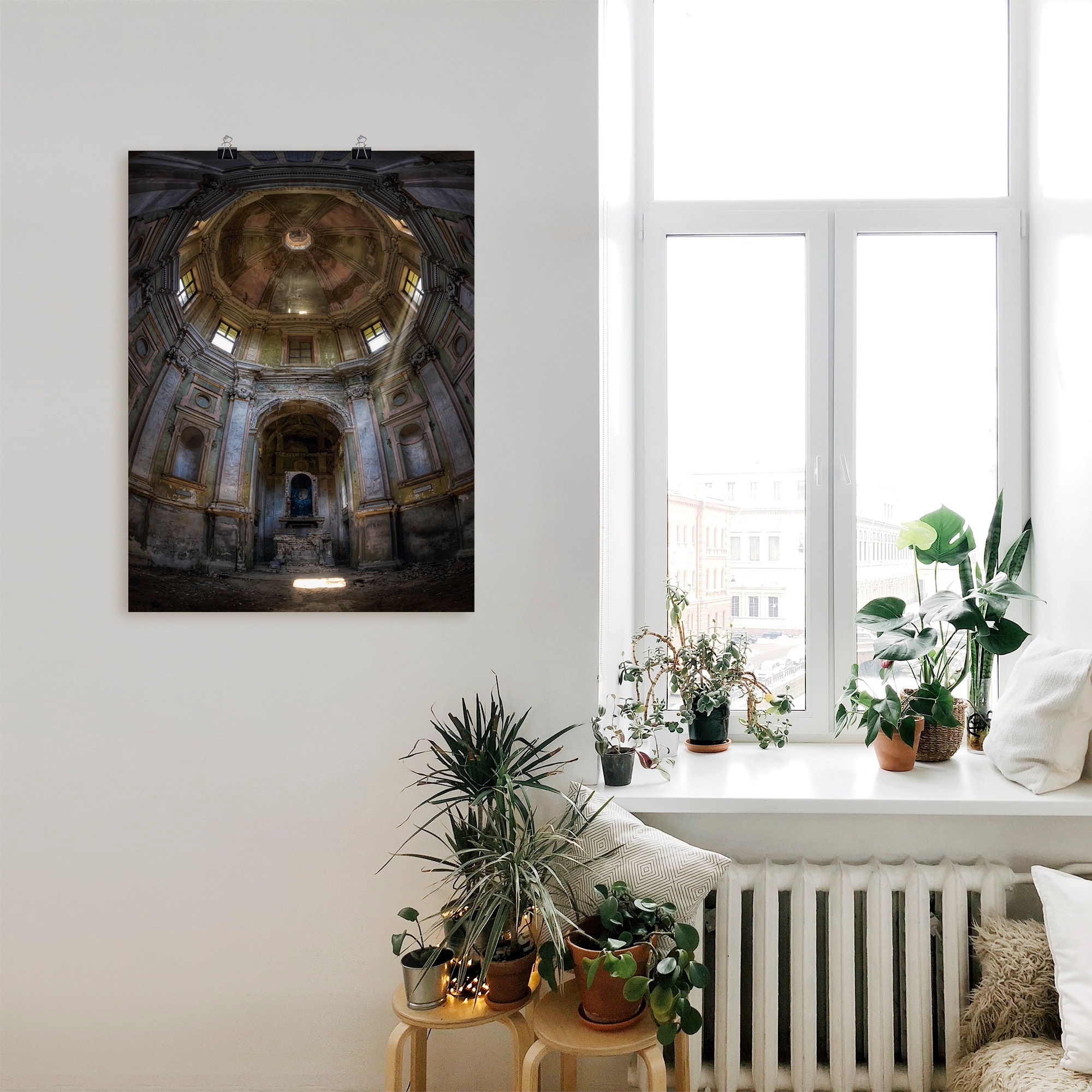 Artland Wandbild »Lost Place - marode Kirche - verlassen«, Gebäude, (1 St.) günstig online kaufen