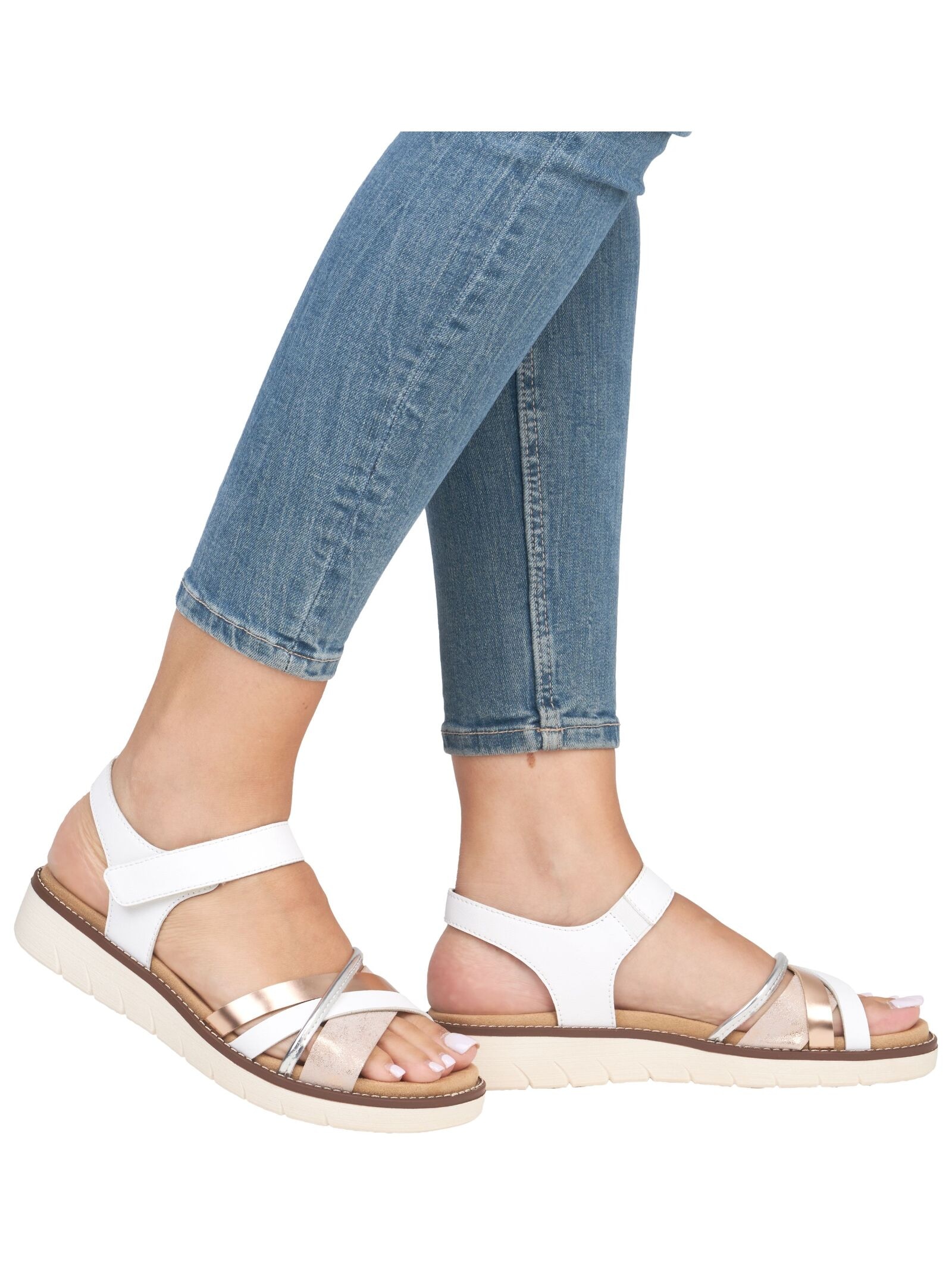 Remonte Riemchensandale »Remonte Sandalen Lederimitat«