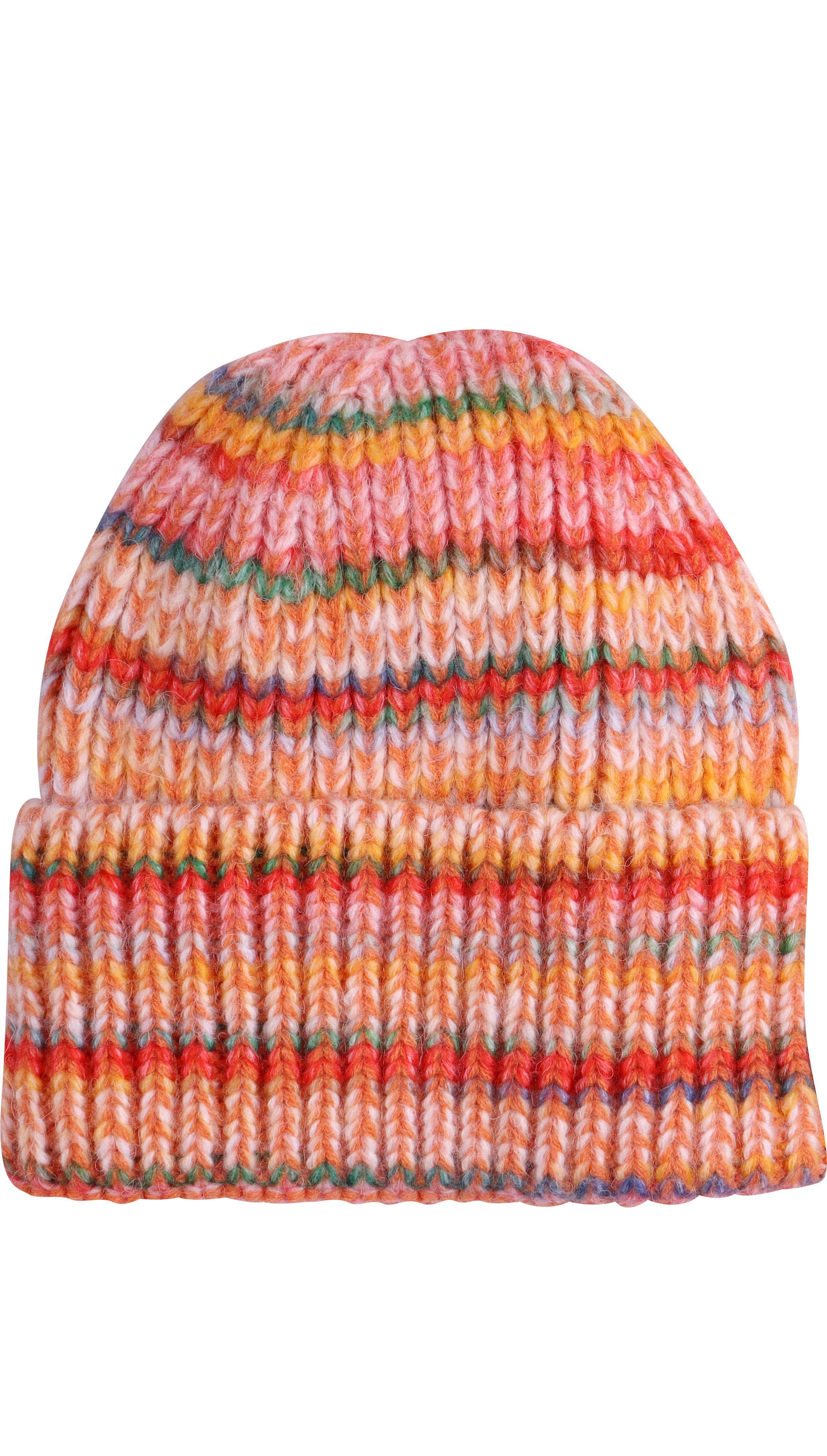 Capelli New York Beanie, (Packung), mit lebendigen Streifenmustern