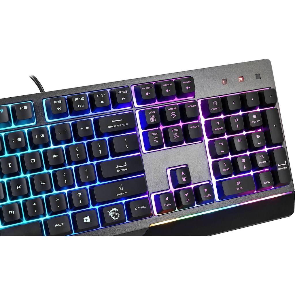 MSI Gaming-Tastatur »Vigor GK30«, (Ziffernblock)