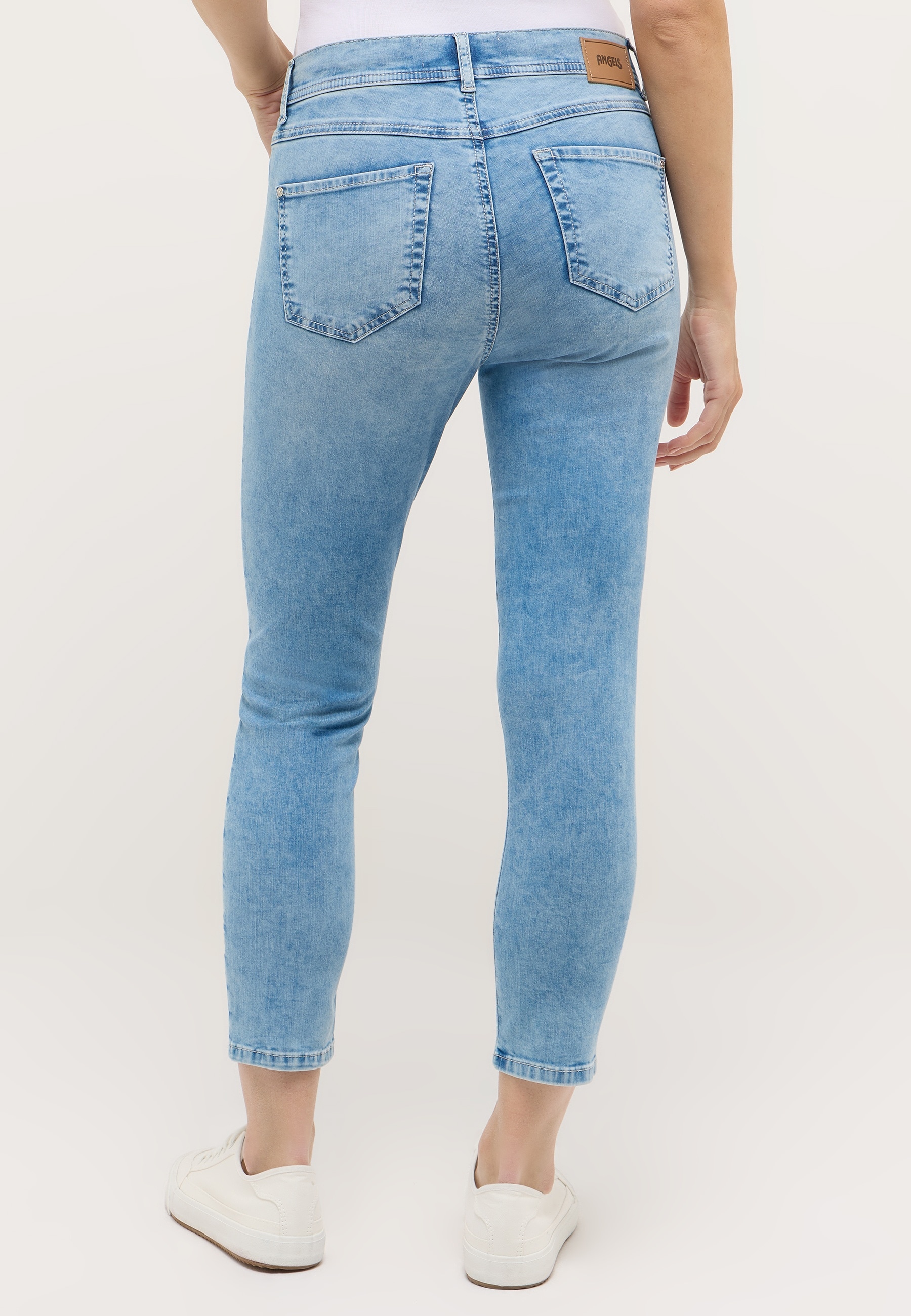 ANGELS 7/8-Jeans »Ornella Beauty« mit verspielten Details, Slim Fit