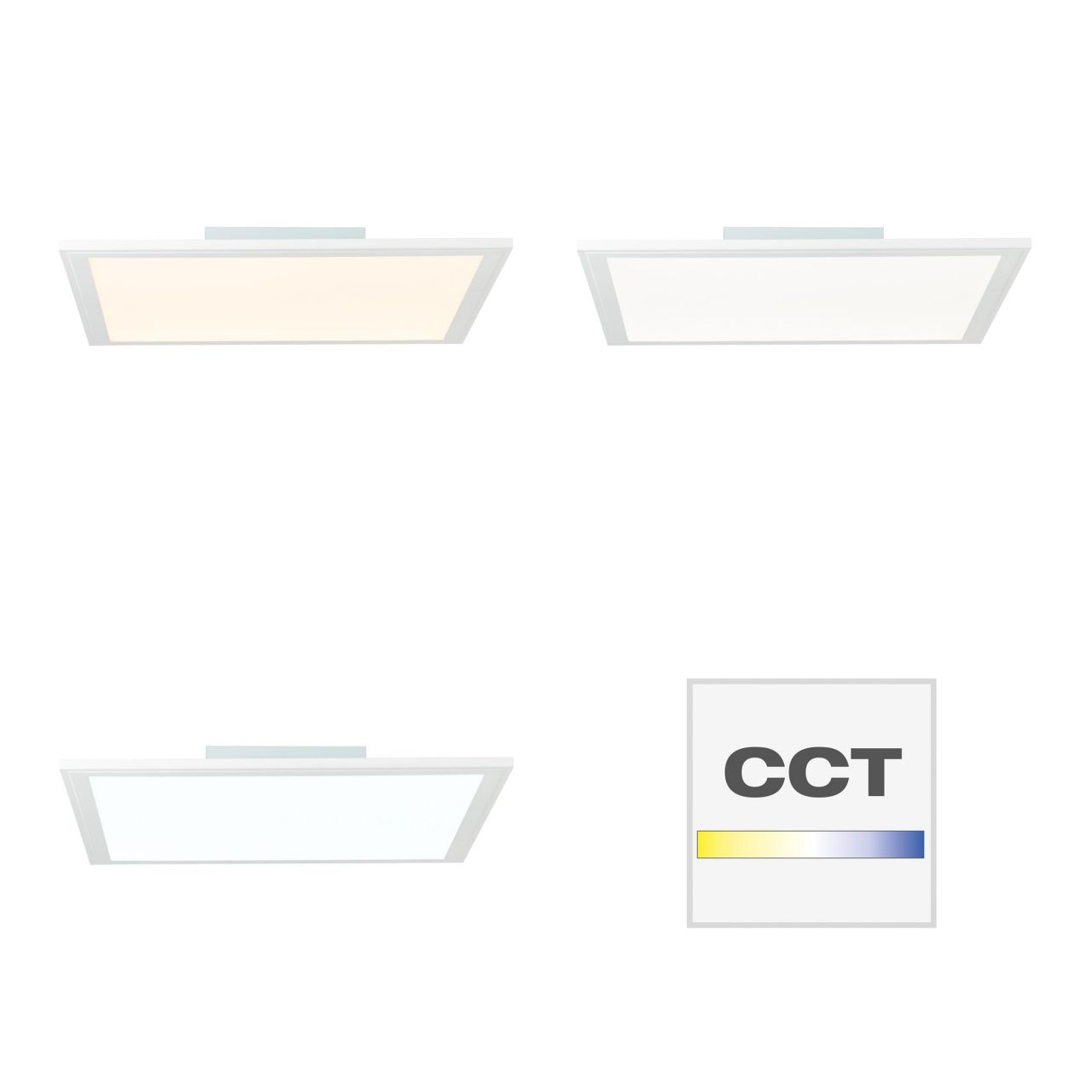 Brilliant LED Panel »Abie«, 1 weiß cm, x Fernbedienung, lm, dimmbar, online RGB, bestellen 40 flammig-flammig, CCT, 40 2400