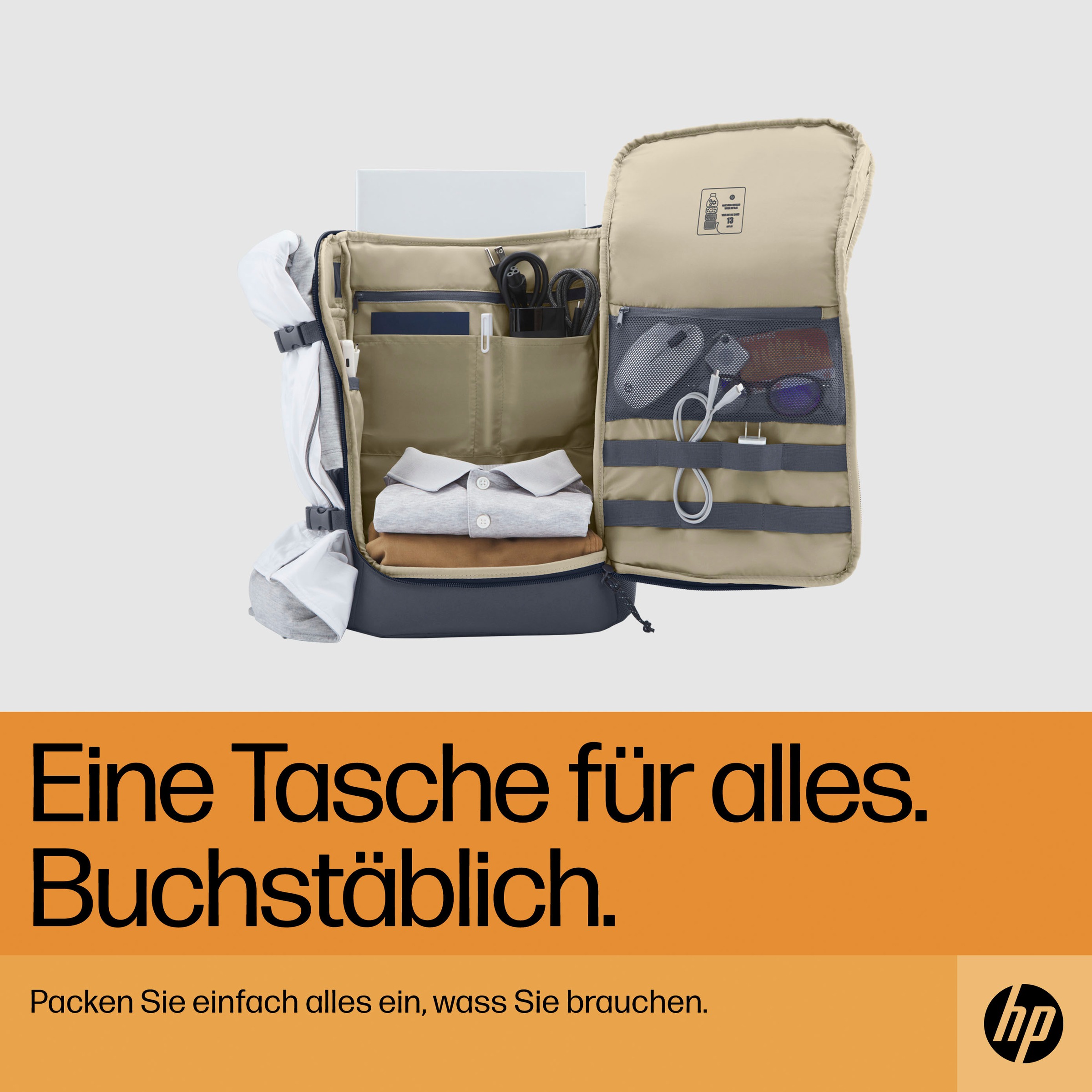 HP Notebook-Rucksack »Travel 25 Liter 15.6 Laptop Backpack«