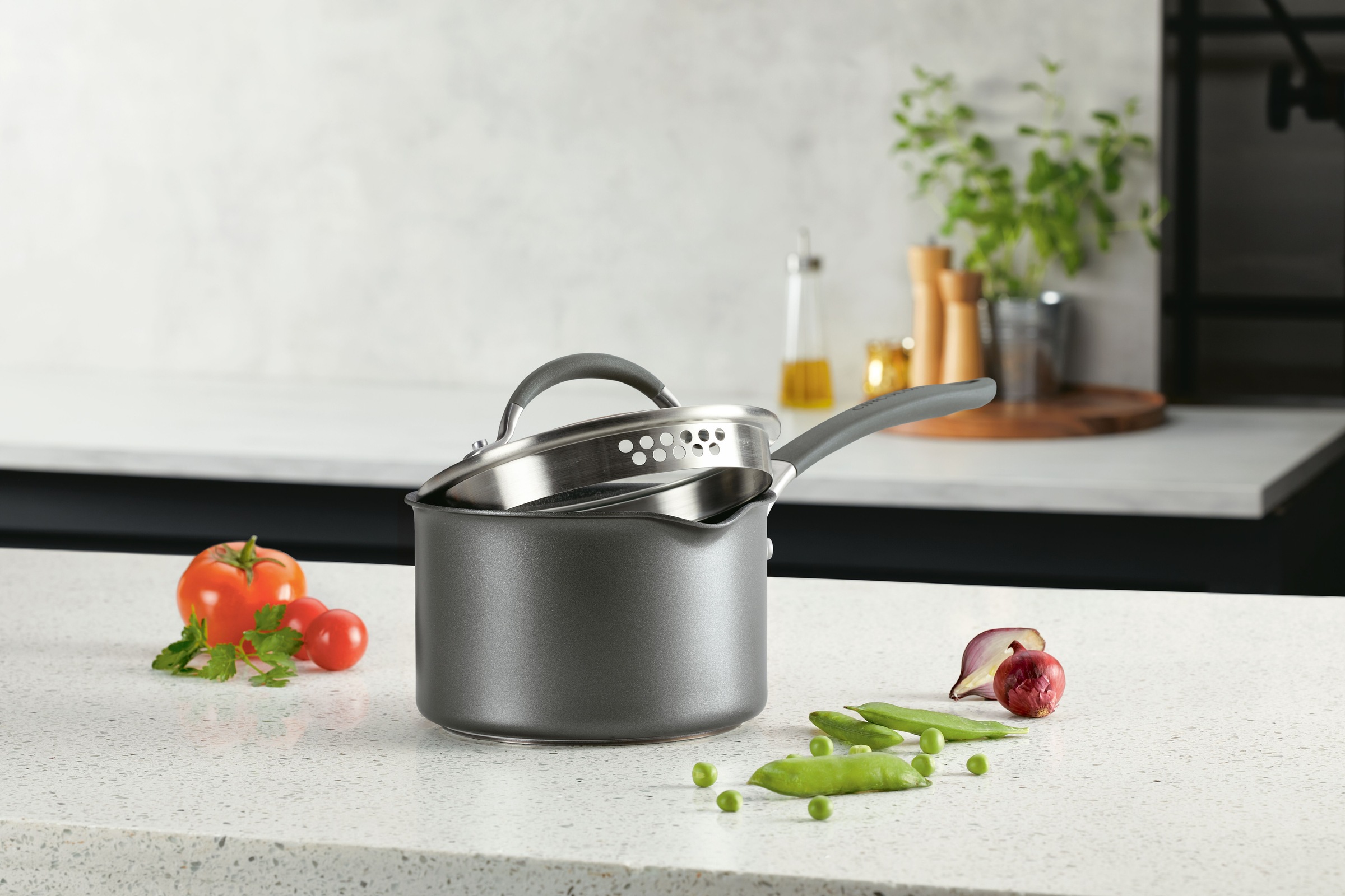 Circulon Topf-Set »Circulon A1 Topfset klein, 6-tlg.«, Edelstahl-Aluminium, günstig online kaufen