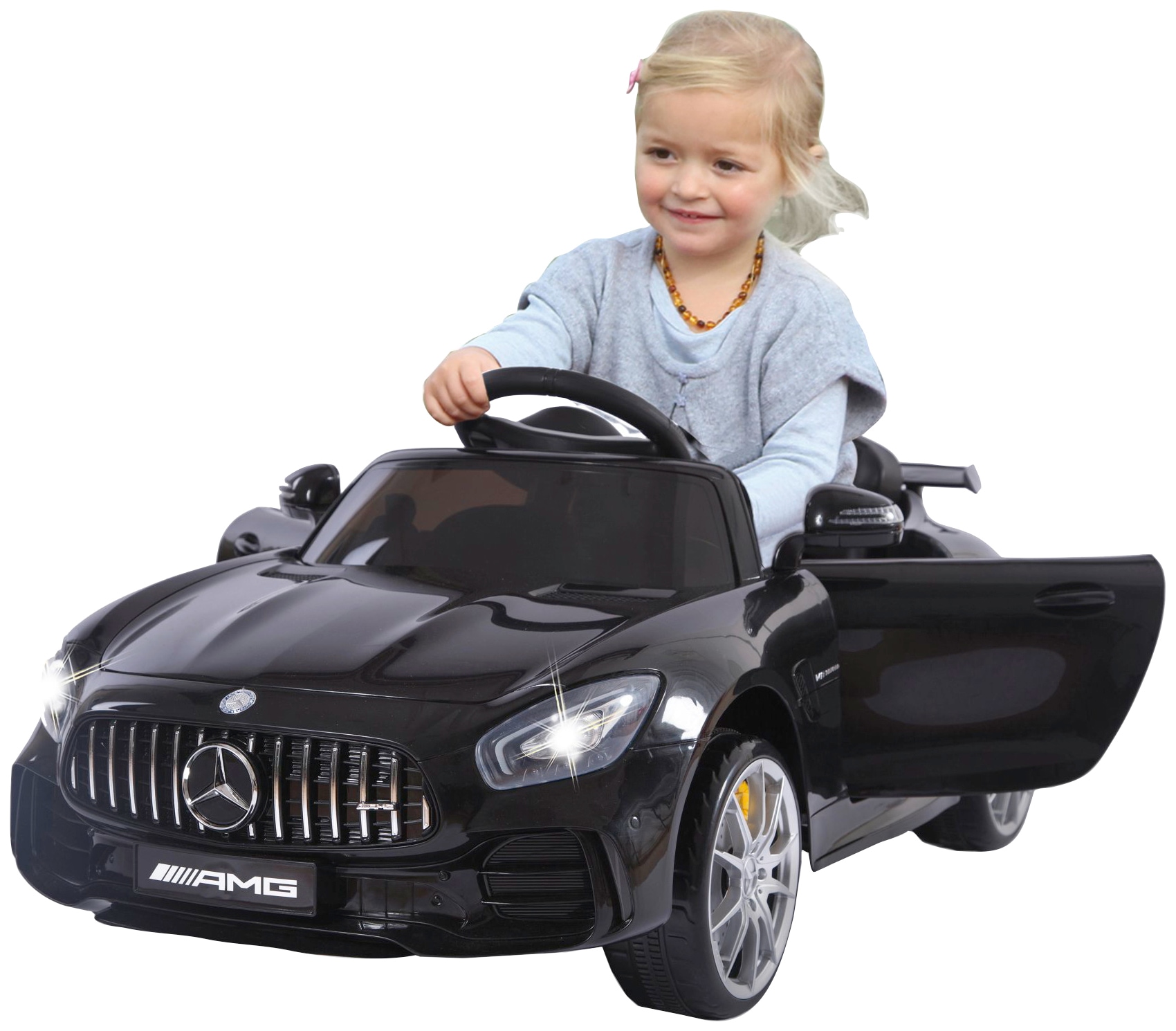 Jamara Elektro-Kinderauto »Ride-on Mercedes-Benz AMG GT R«, ab 3 Jahren, 2,4 GHz 12V