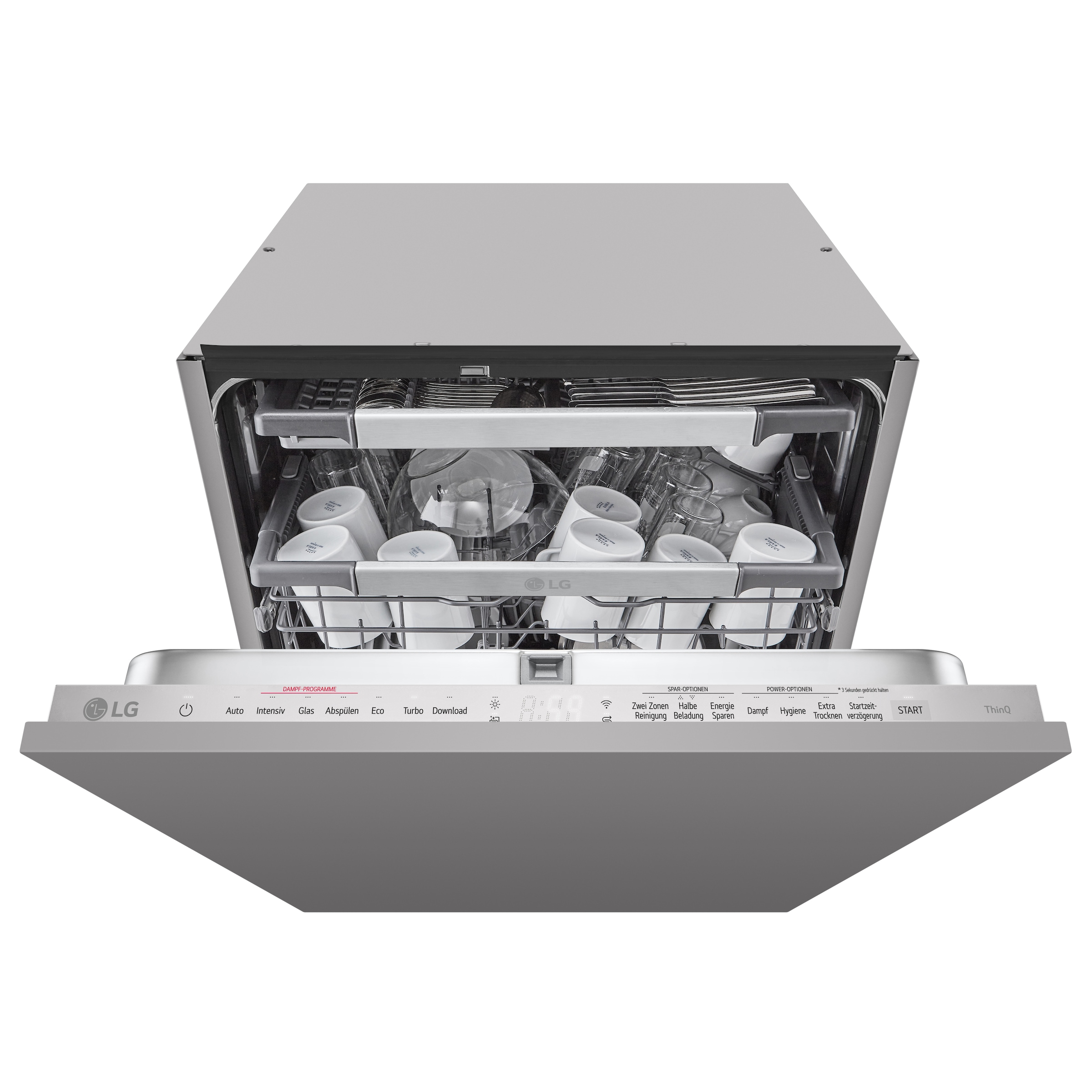 LG vollintegrierbarer Geschirrspüler »DB476TXS« 14 tlg. Maßgedecke