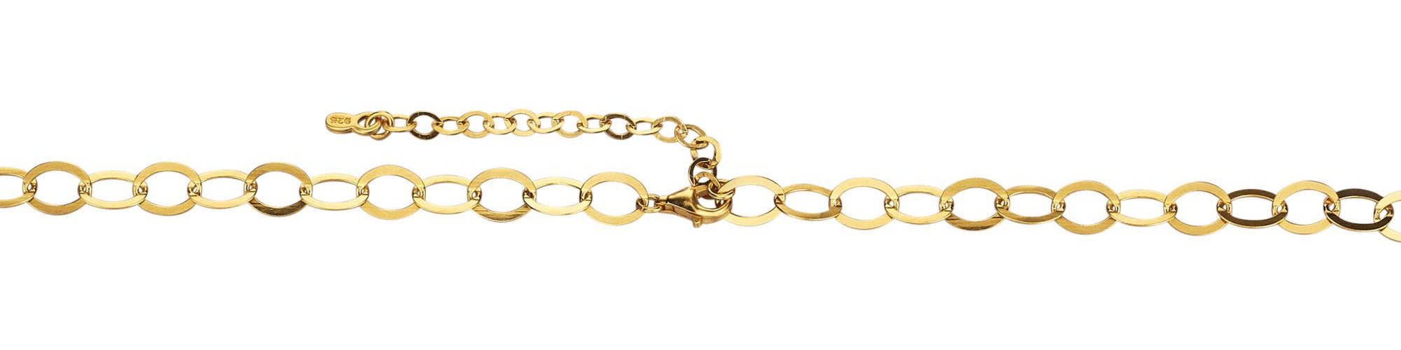 Firetti Kette mit Anhänger »Schmuck Geschenk Silber 925 Halsschmuck Halskette Y-Collier« mit Bernstein