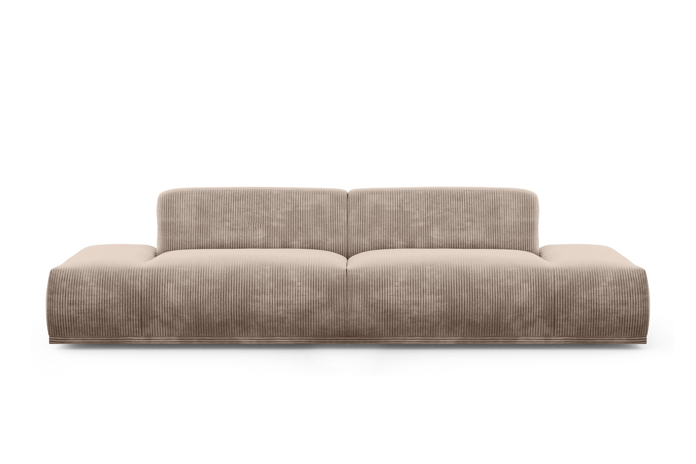 TRENDMANUFAKTUR Big-Sofa »Braga, toller Sitzkomfort, Designsofa«, in moderner Optik, mit hochwertigem Kaltschaum