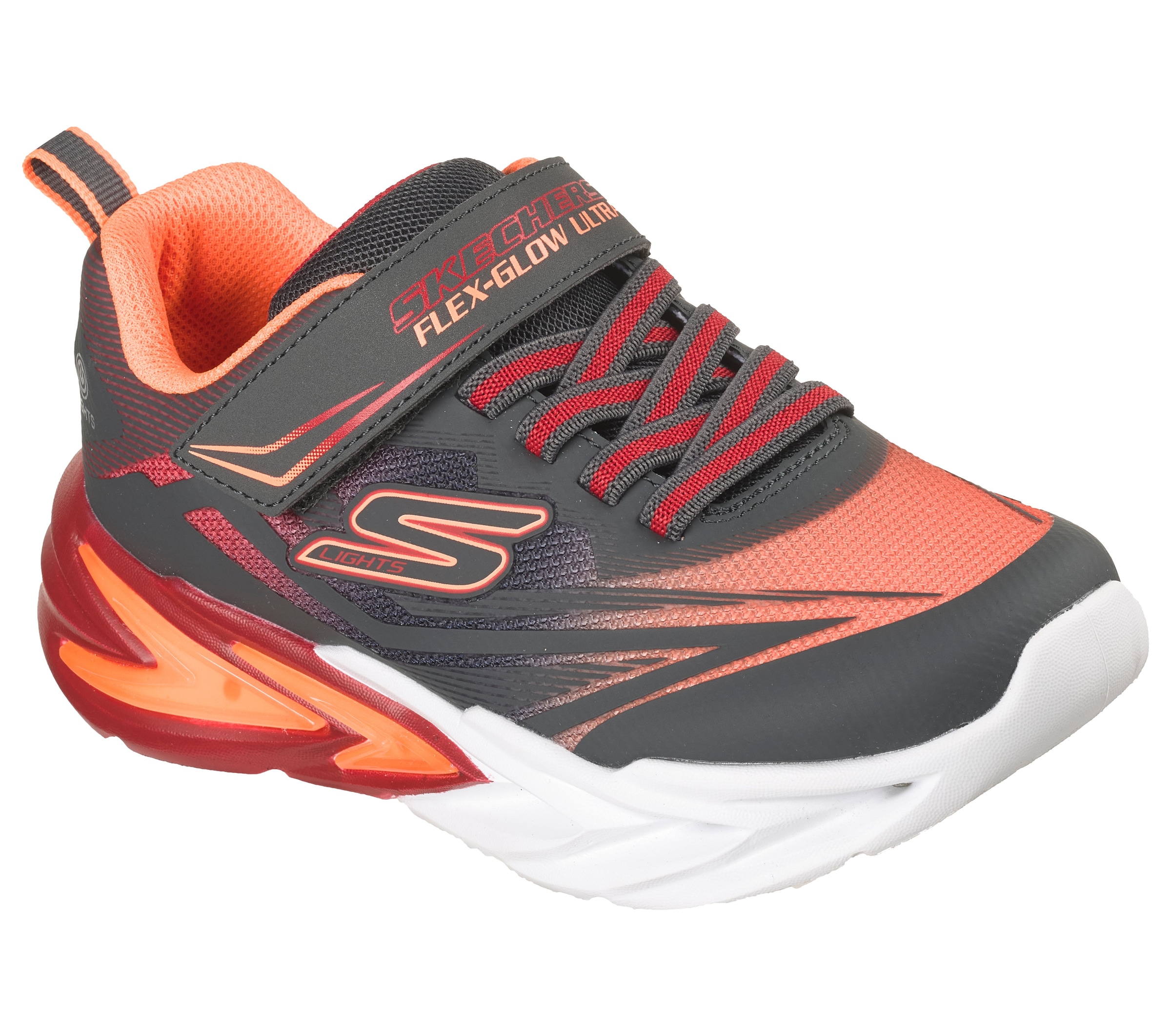 Skechers Sneaker »FLEX-GLOW ULTRA«  Klettschuh zum Schlüpfen, Größenschablone zum Download