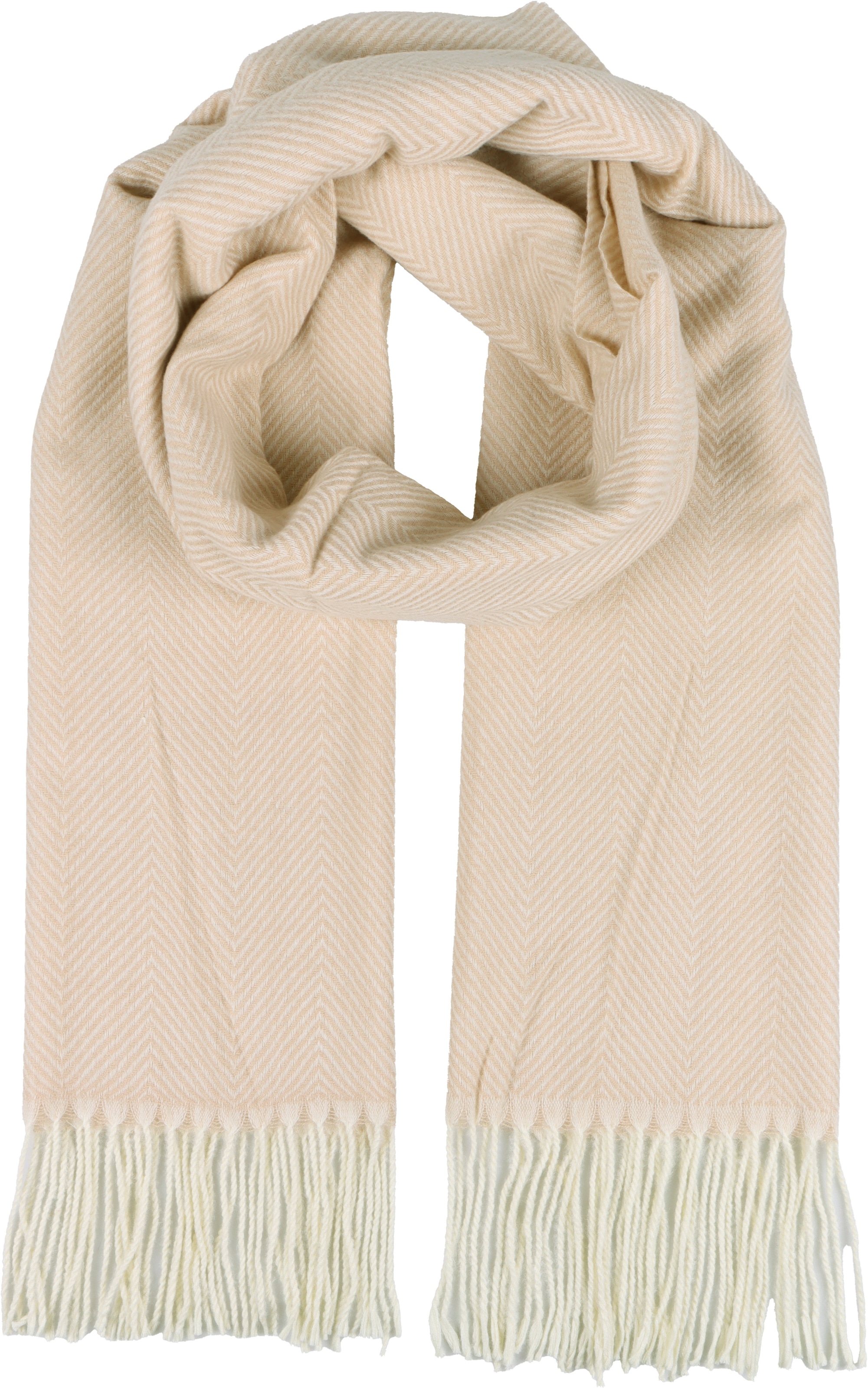 Capelli New York Modeschal Strukturmuster, Fransenkante, wärmend