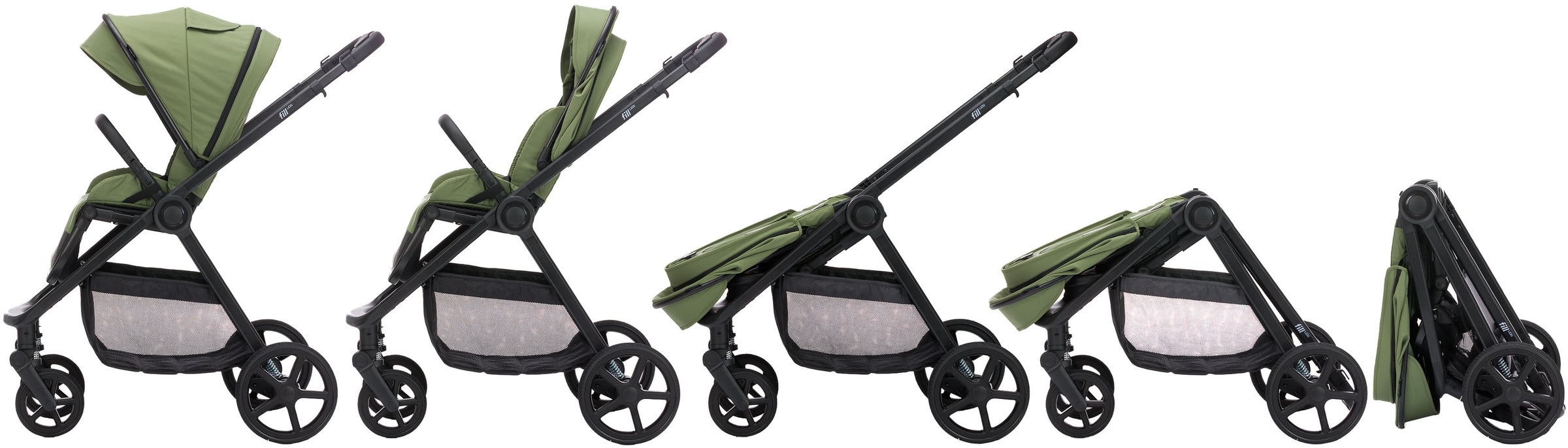 Fillikid Kombi-Kinderwagen »Lion« 22 kg