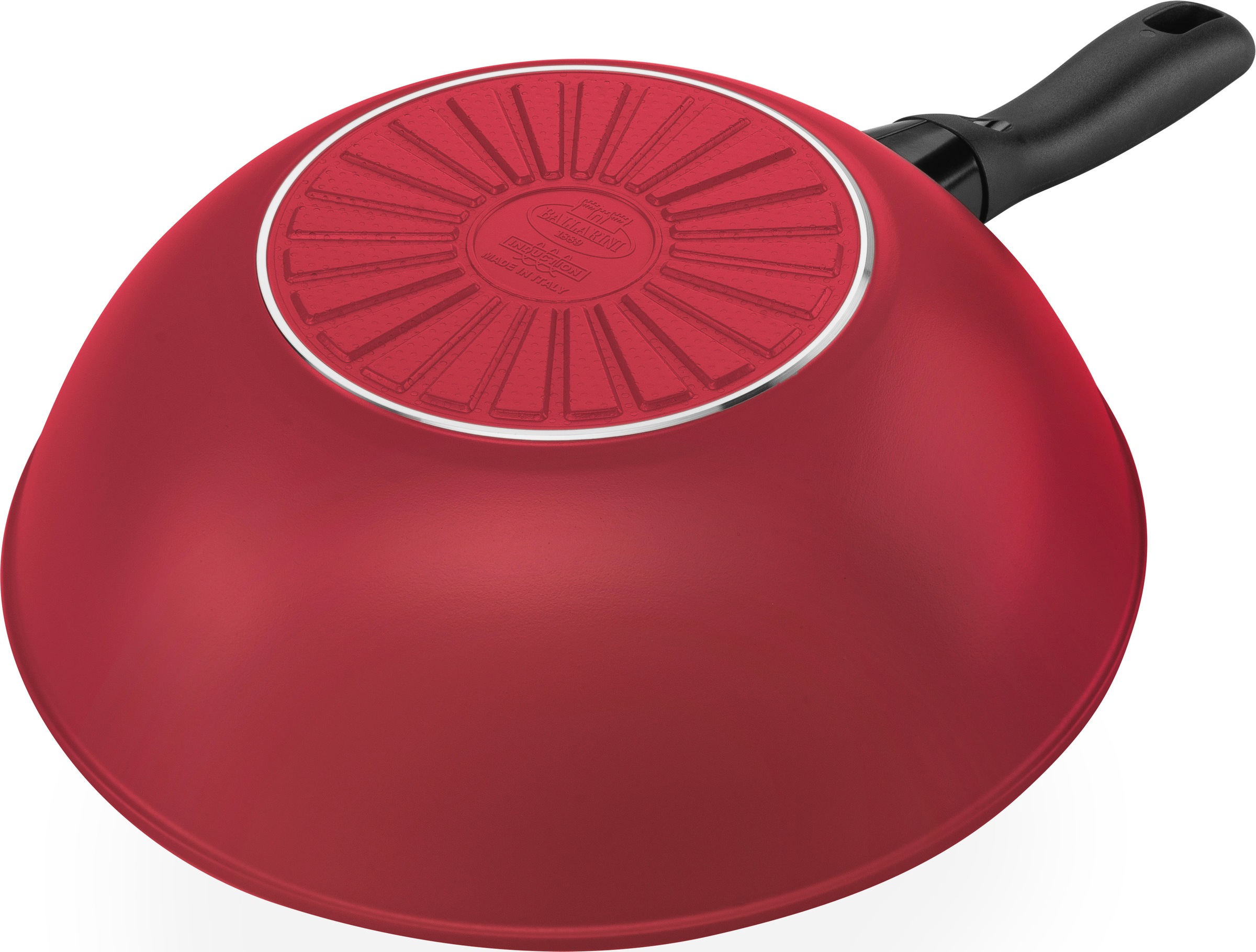 BALLARINI Wok »Caprera«, Aluminium, (1 tlg.), Keramikbeschichtung, Thermopoint, bunt, Made in Italy