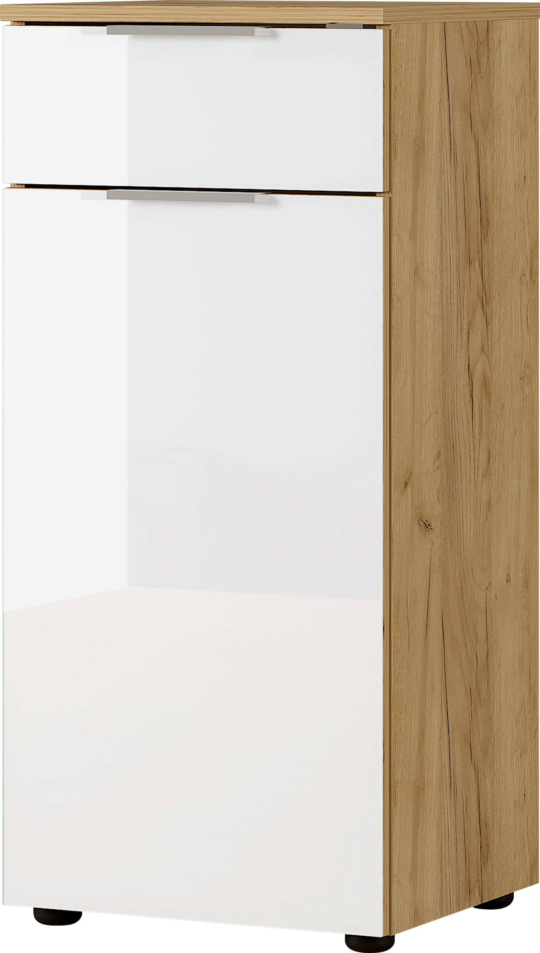 Unterschrank »Avino«, Breite 39 cm, Glasfronten, Soft-Close-Funktion