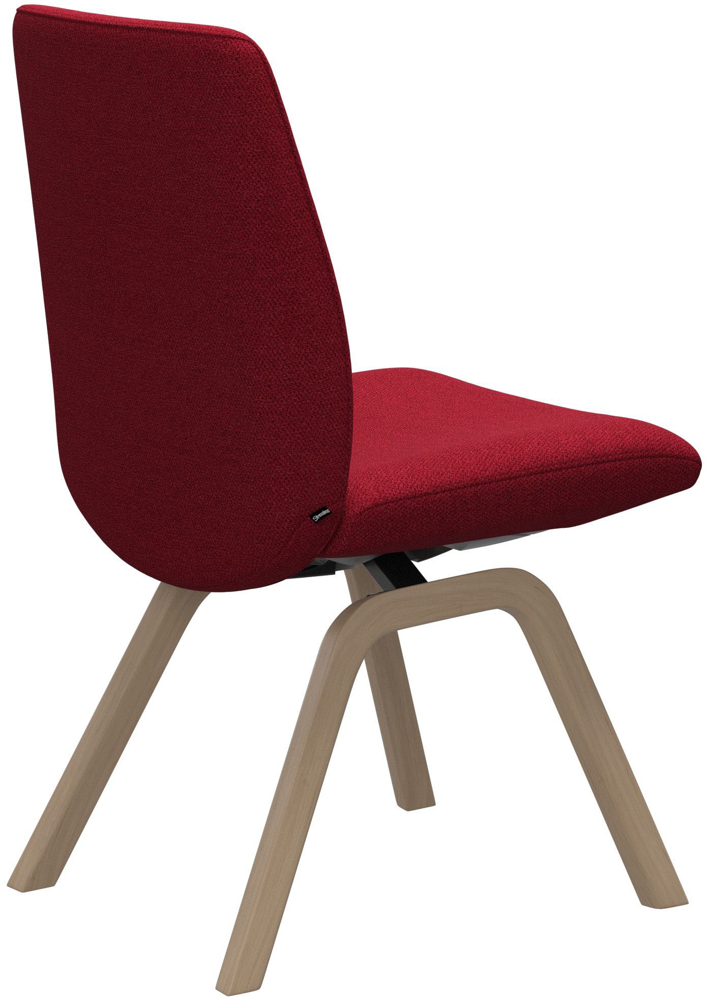 Stressless® Polsterstuhl »Laurel«, ROHLEDER Stoff Q2 FARON, Low Back, Größe L, mit schräggestellten Beinen in Walnuss