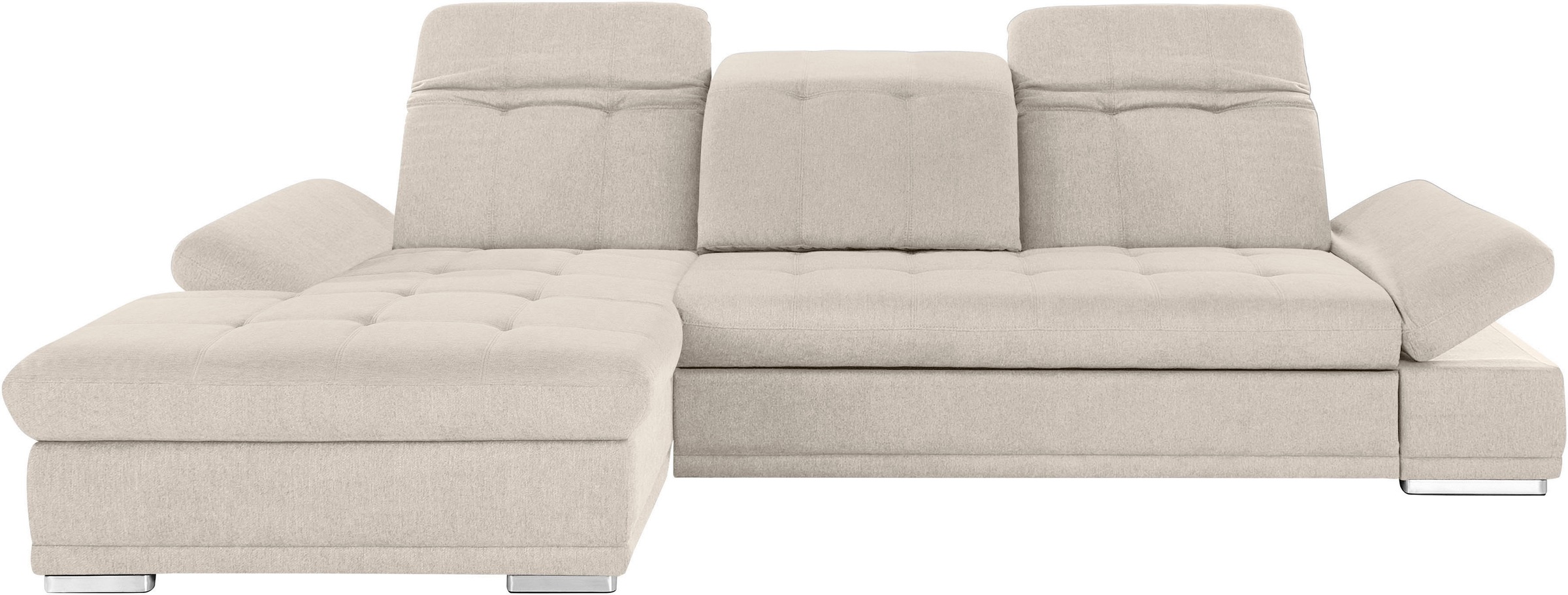 COTTA Ecksofa »Holiday L-Form mit Sitztiefen-, Armteil- und Kopfteilverstel günstig online kaufen