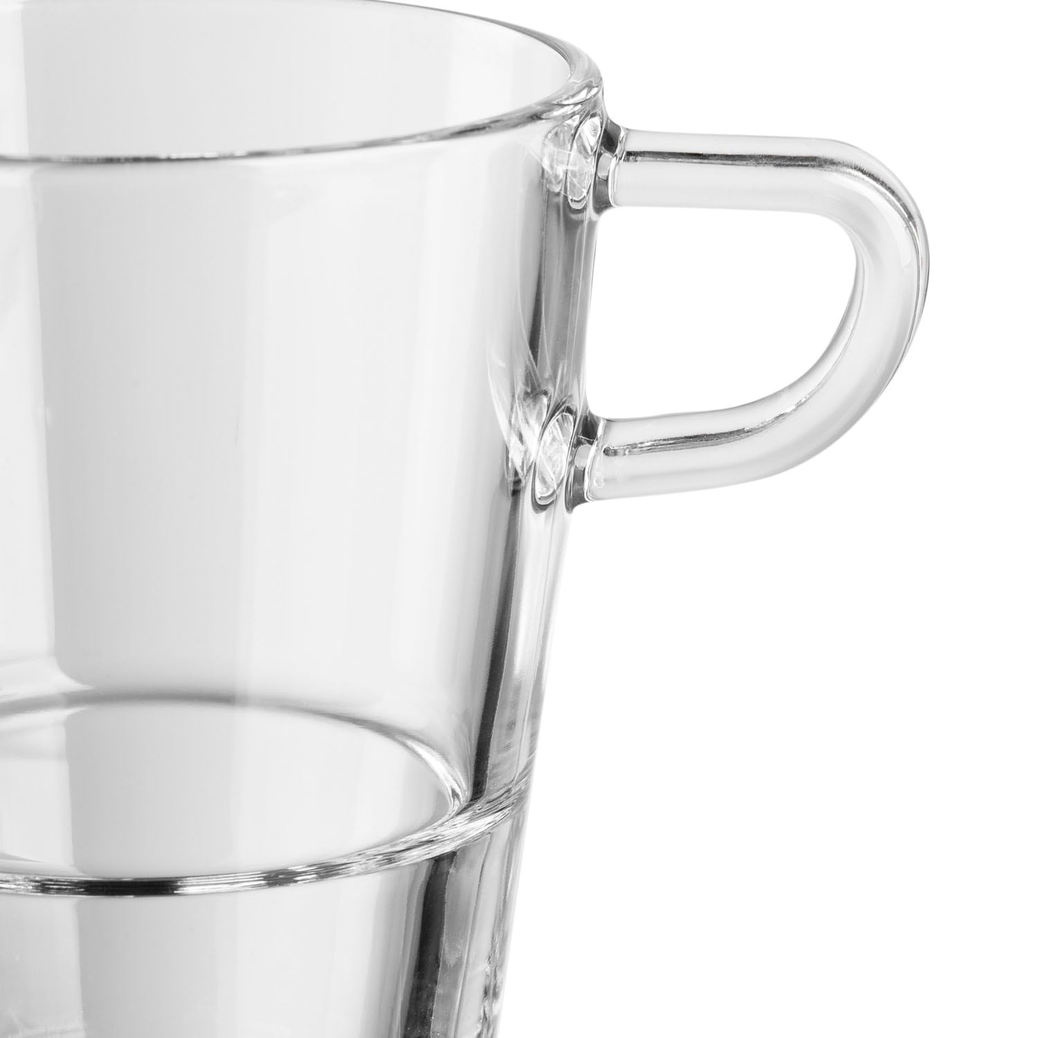 LEONARDO Latte-Macchiato-Glas »SENSO«, (Set, 4 tlg.), (4-teilig) inkl. 2 Löffel