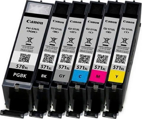 Canon Tintenpatrone »PGI-570XL PGBK«, original Druckerpatrone 570 schwarz XL