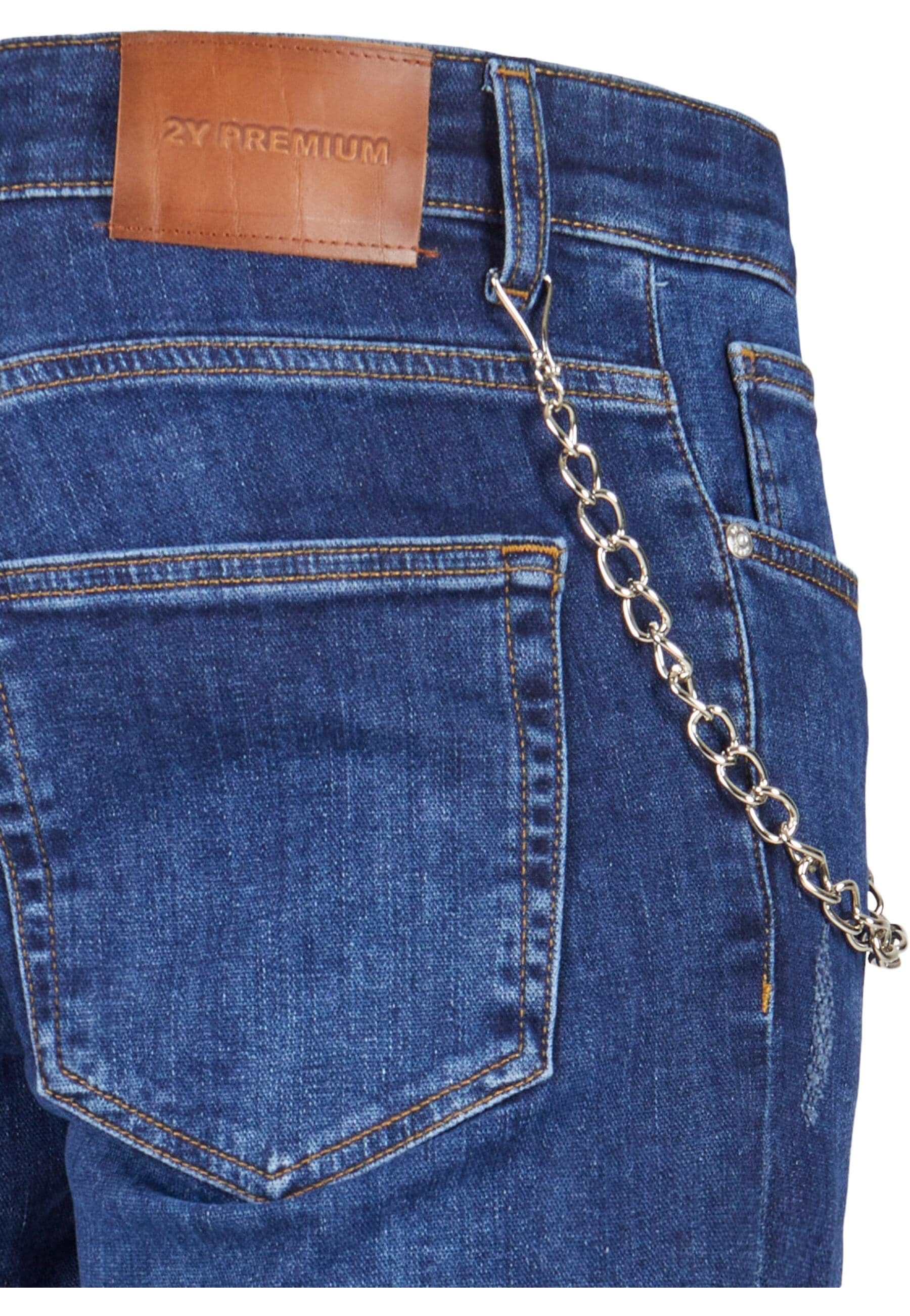 2Y Premium Bequeme Jeans »2Y Premium Herren 2Y Tapered Fit Jeans«