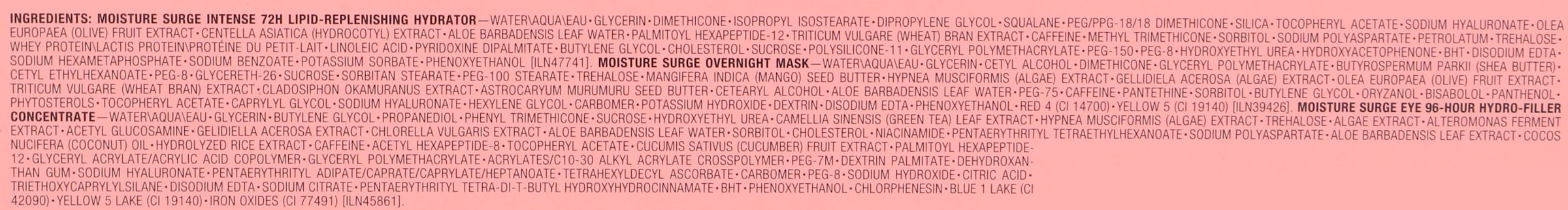 CLINIQUE Gesichtspflege-Set »Moisture Surge Intense«, (4 tlg.)