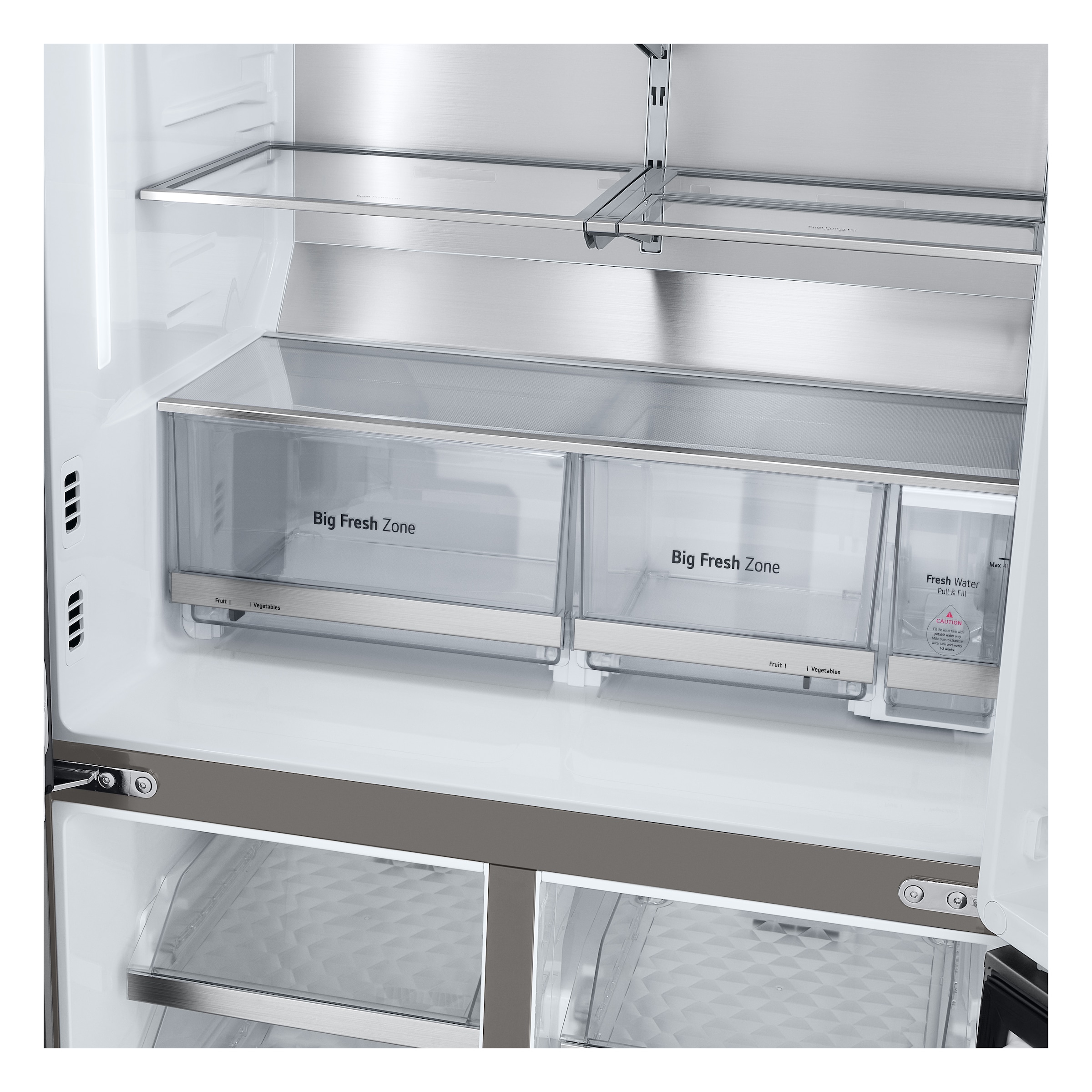 LG Multi Door InstaView® Multi-Door GMG961MBKE