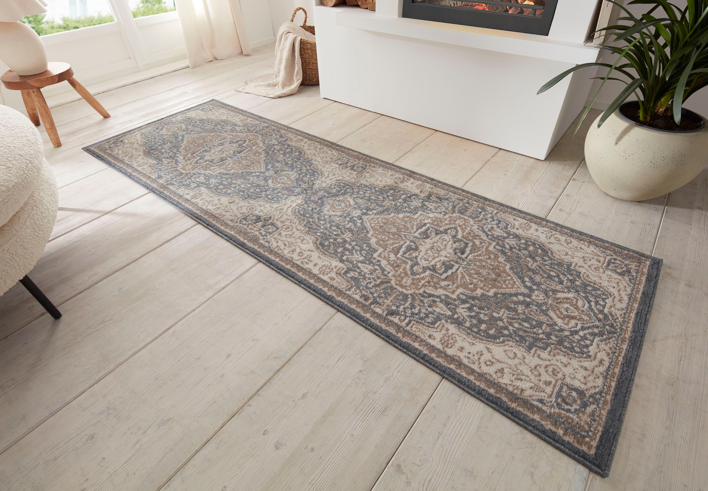 HANSE Home Teppich »Orken«, rechteckig, 8 mm Höhe, Kurzflor, Läufer, Orient, Vintage, Wohnzimmer, Schlafzimmer, Esszimmer