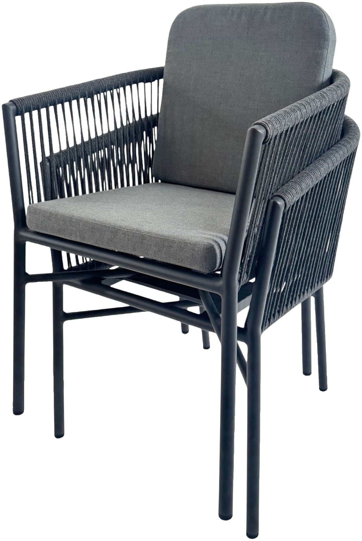 Destiny Garten-Essgruppe »LIMONE SAN MARINO« Set, 5 tlg. Essgruppe 4 Se + Tisch OV 180x90cm anth.