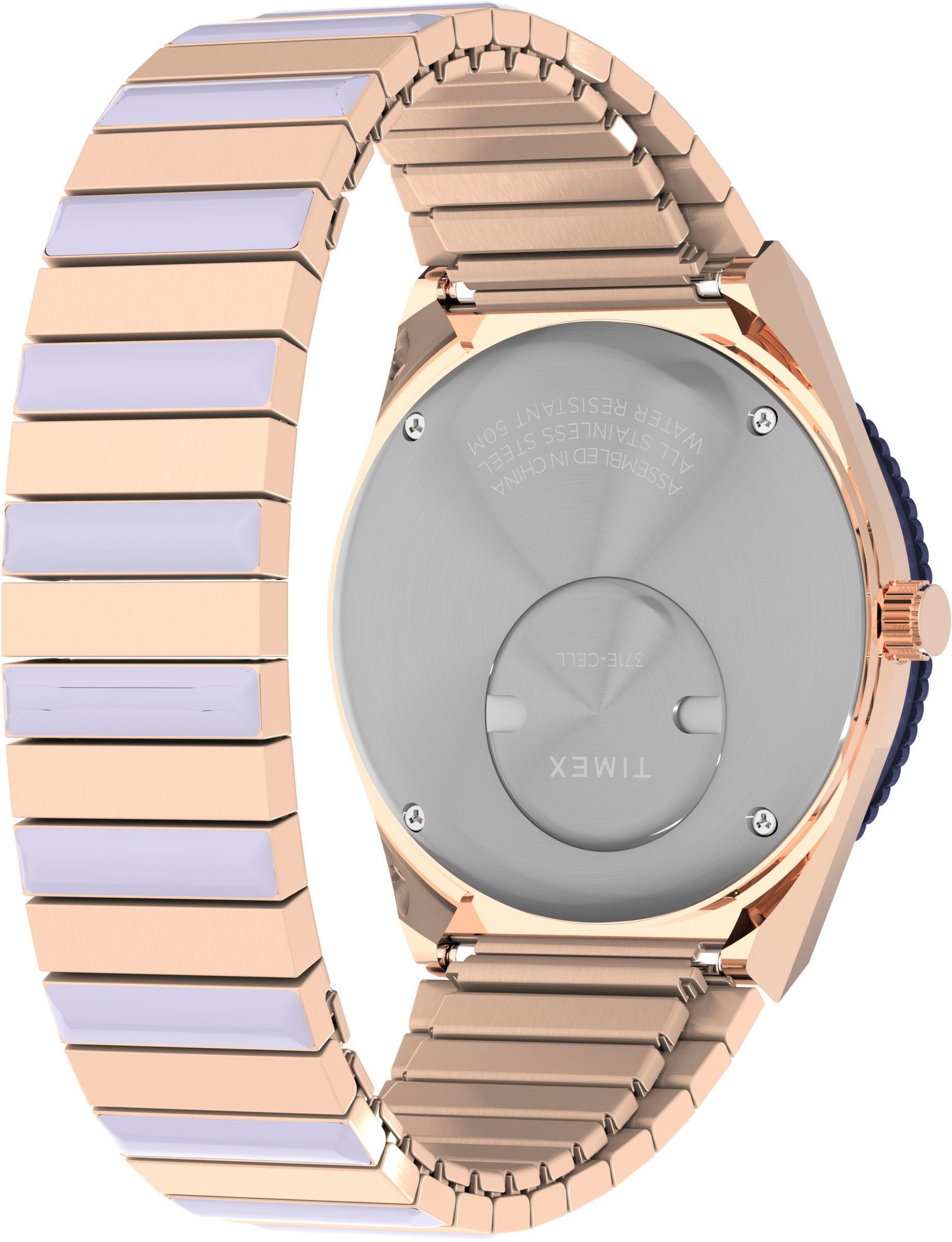 Timex Quarzuhr »DIVER INSPIRED« Armbanduhr, Damenuhr, Datum, Leuchtzeiger, Flexband, Zugband