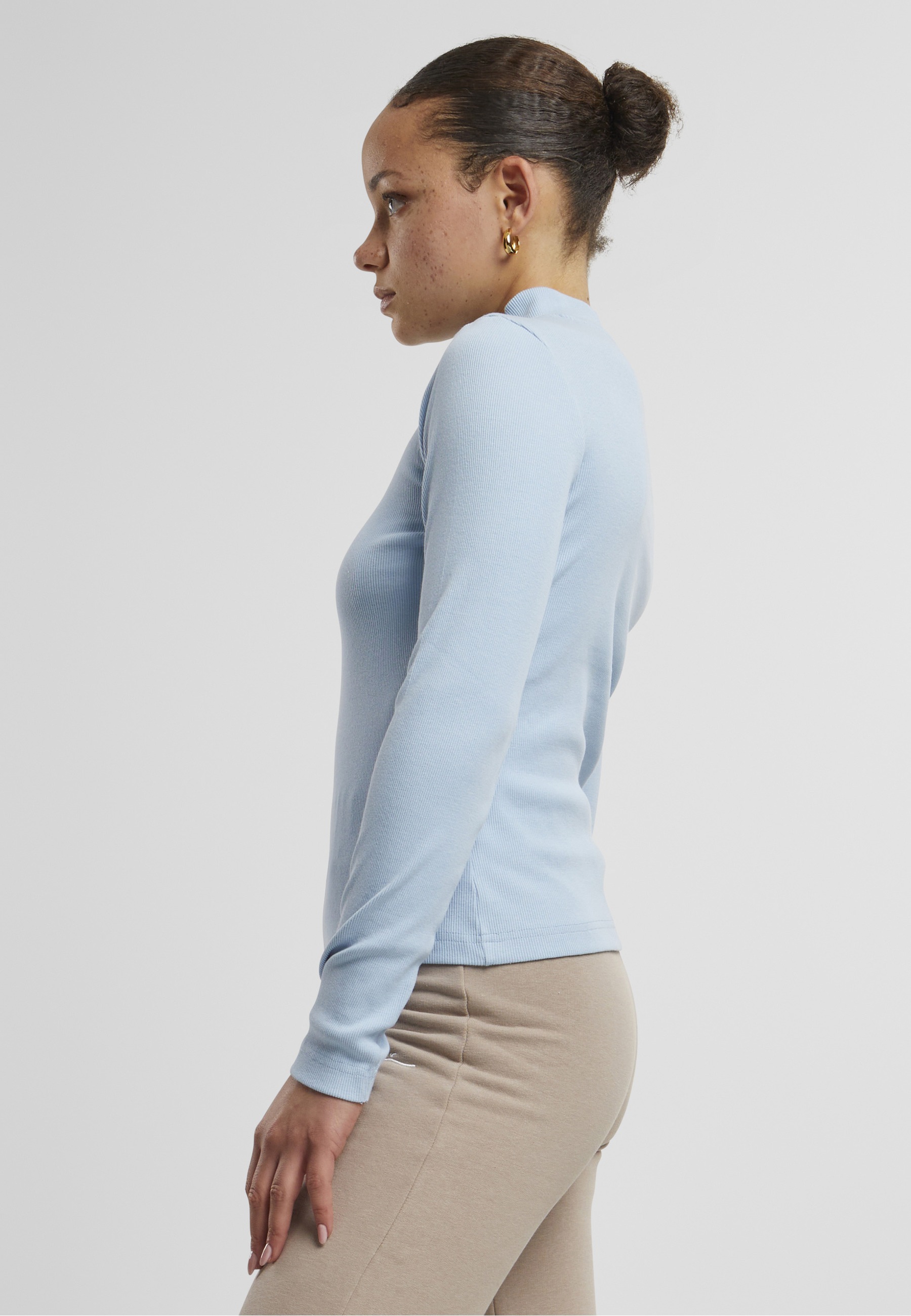 Karl Kani Longpullover »Karl Kani Damen KW213-063-1 Small Signature Rip Turtle Neck« 1 Stk.