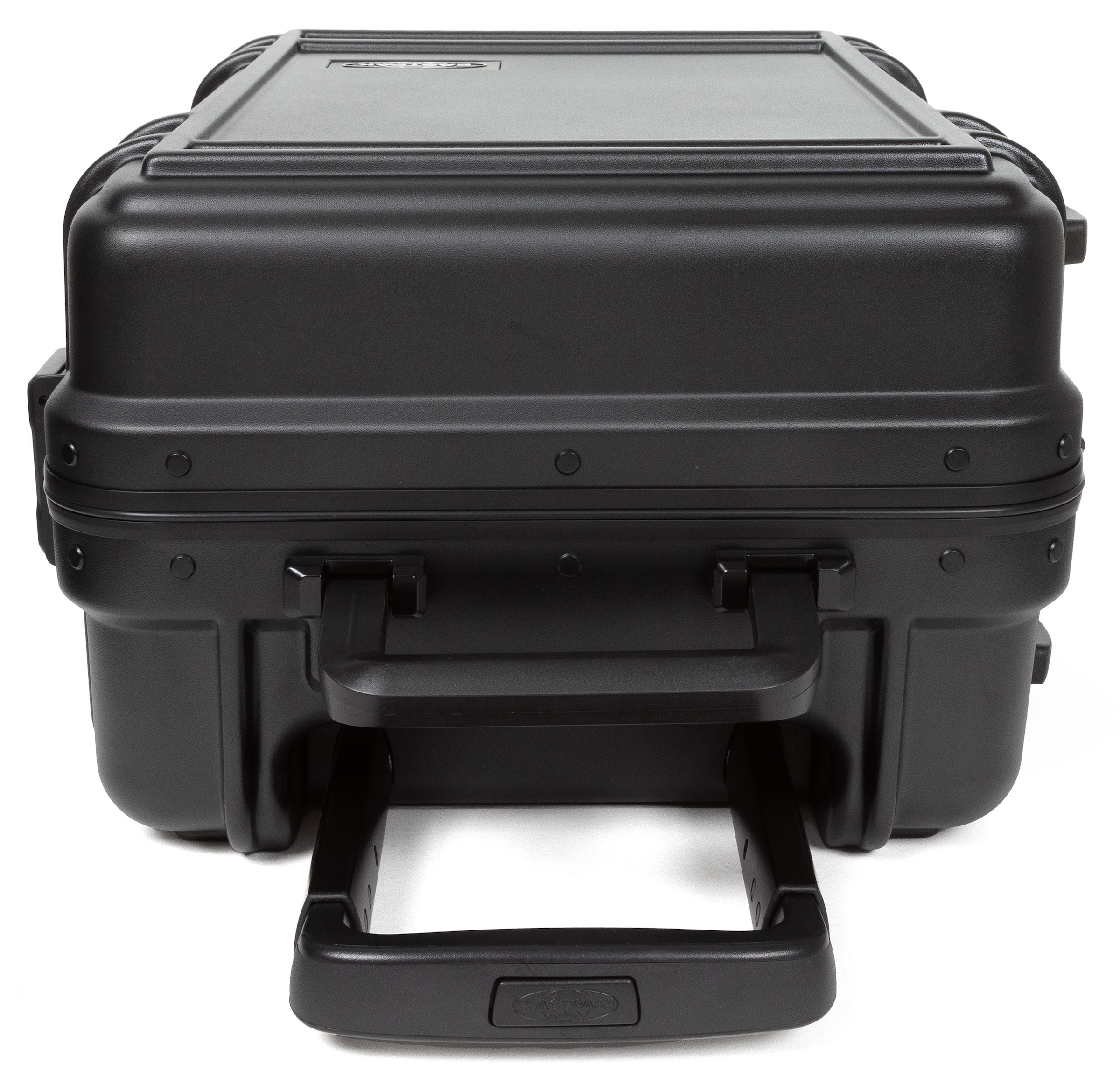 Eastpak Hartschalen-Trolley »RESIST'R CASE S BRUSHED METAL mit 30 Jahren Garantie«, 4 Rollen, Reisegepäck Handgepäck-Koffer TSA-Zahlenschloss