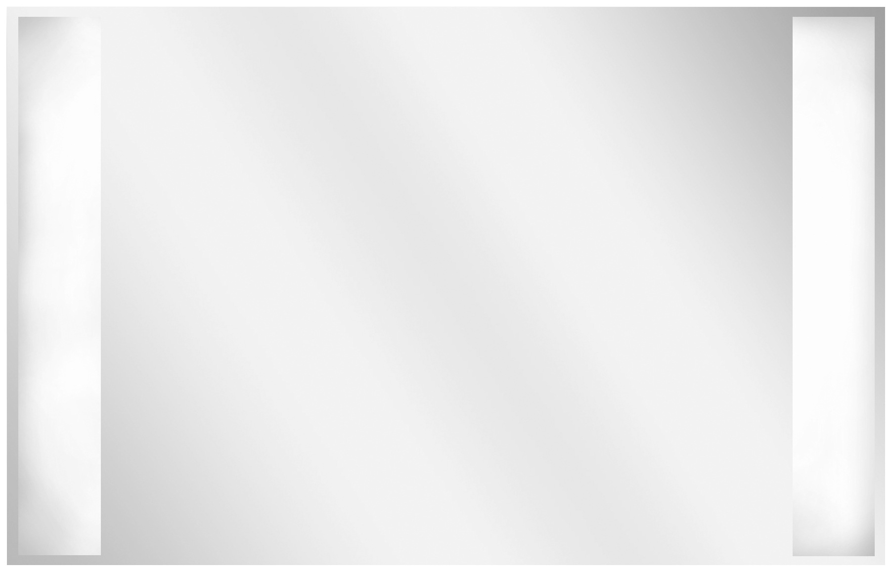 Vasner Infrarotheizung »Zipris SR LED 400«, 400 W, rahmenlose Spiegelheizung mit Licht
