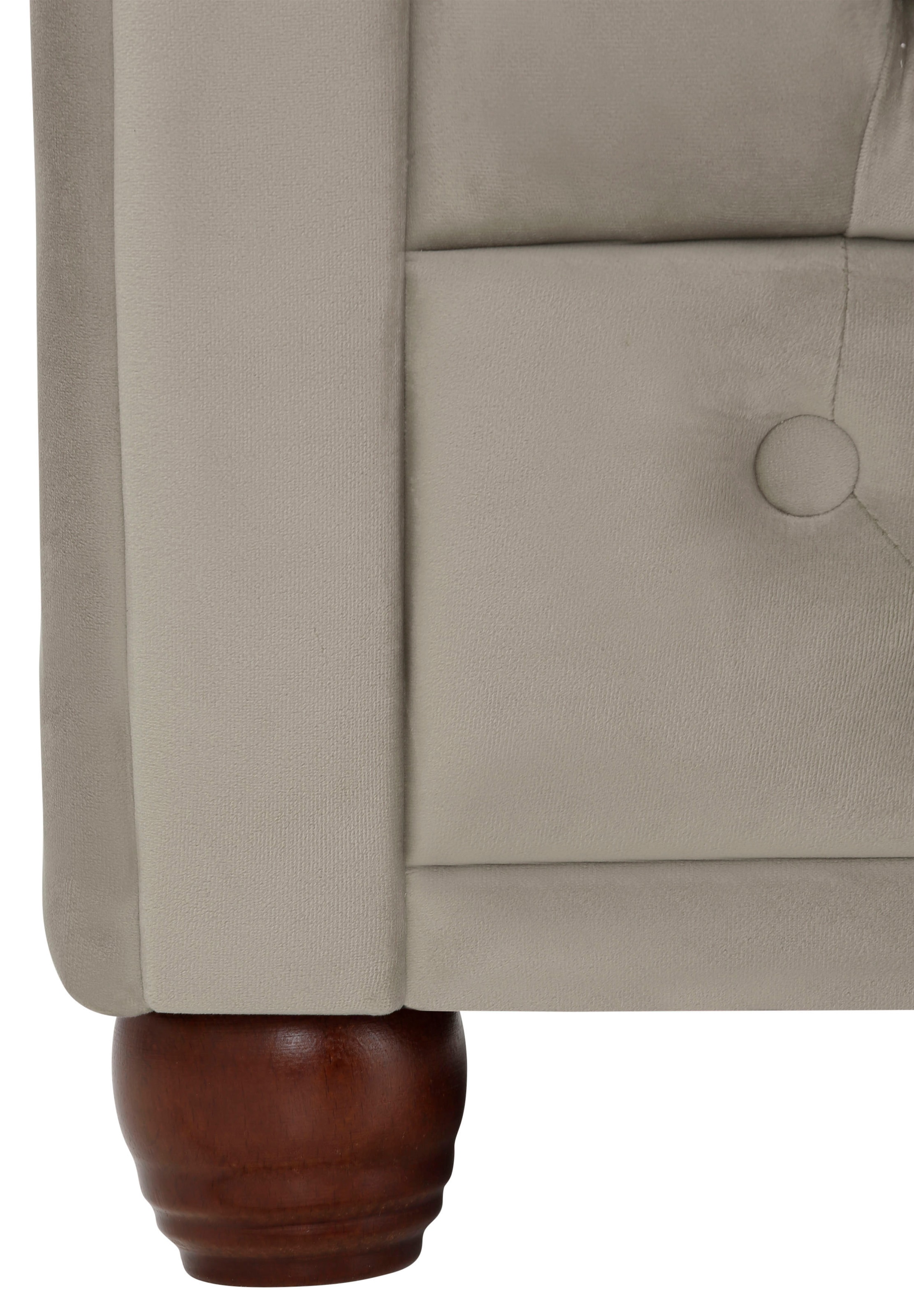 Home affaire Chesterfield-Sessel »New Castle Sessel«, hochwertige Knopfheftung, B/T/H: 104/86/72 cm