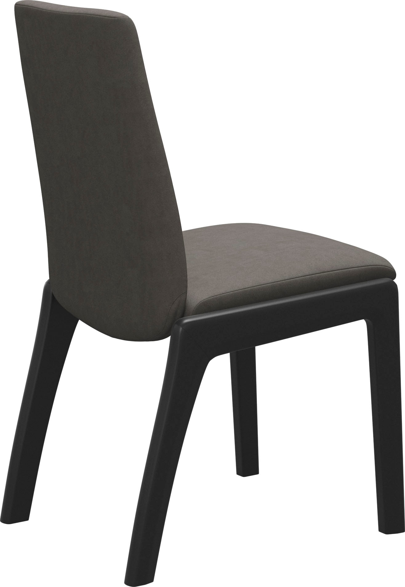 Stressless® Polsterstuhl »Laurel«, Microfaser DINAMICA, Low Back, Größe M, mit abgerundeten Beinen in Schwarz
