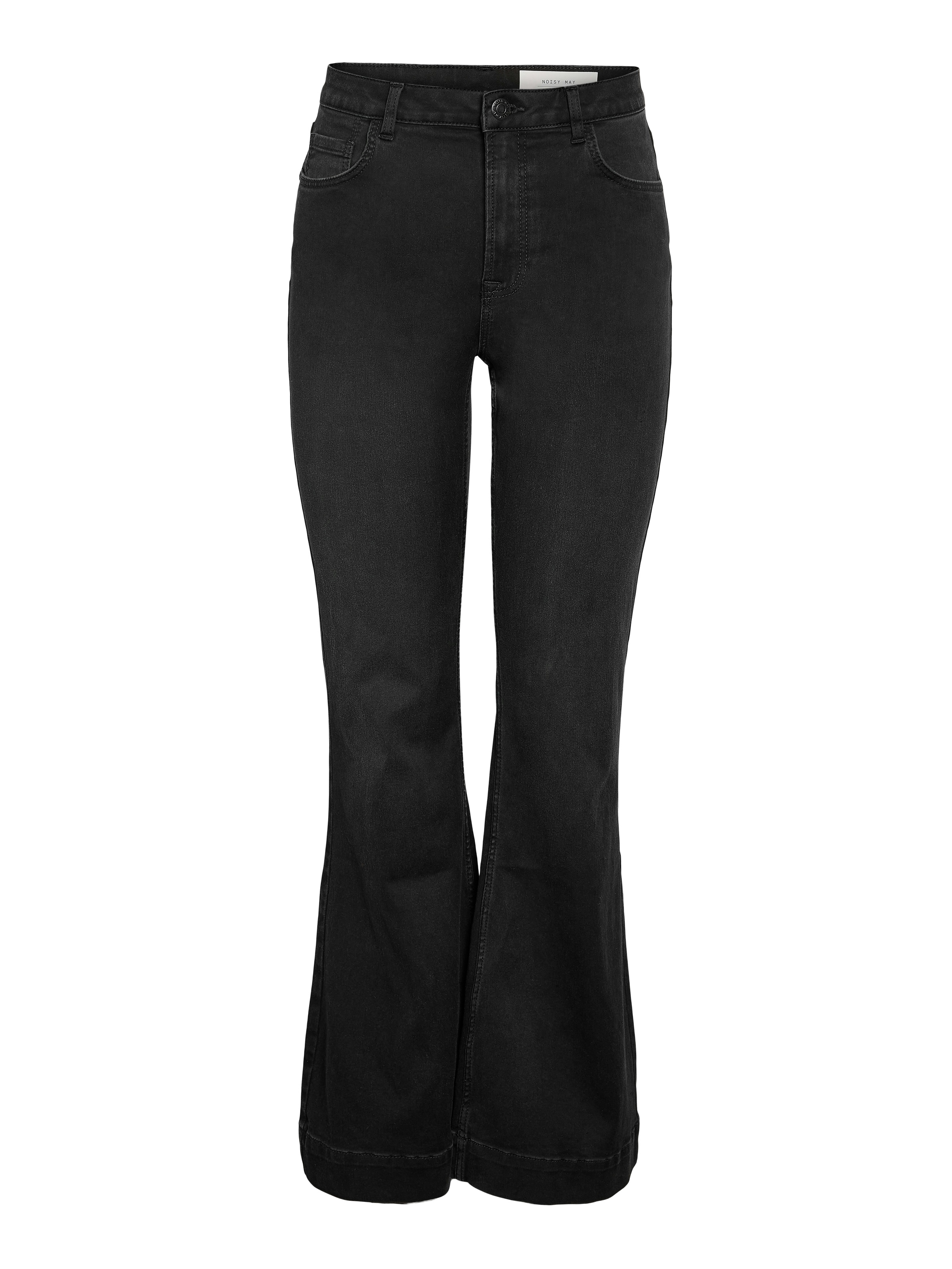 Noisy may Slim-fit-Jeans »NMROOXY HW FLARE JEANS VI581BL NOOS«