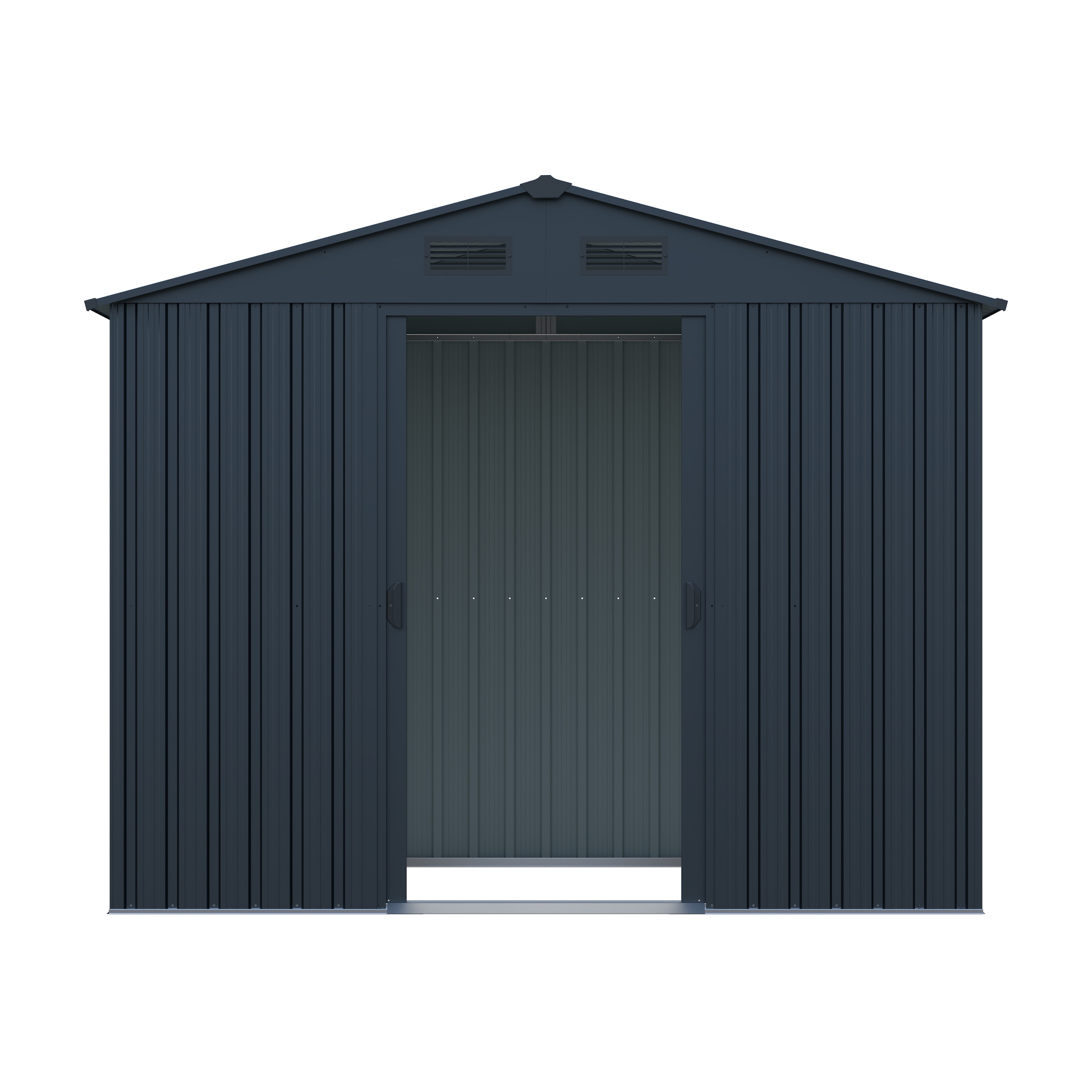 GARDEN 'N' MORE Gerätehaus »Pultdachhaus Basic plus« einfacher Aufbau, Langlebig, mit Lüftungsschlitzen